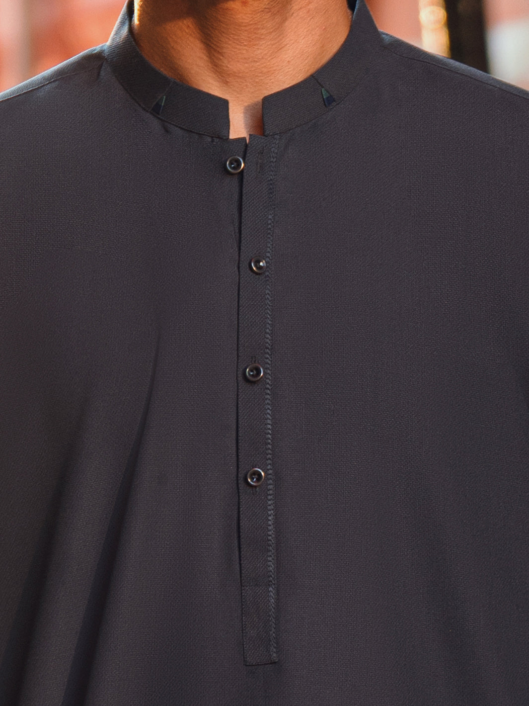 Grey Kameez Shalwar - AL-KS-3287