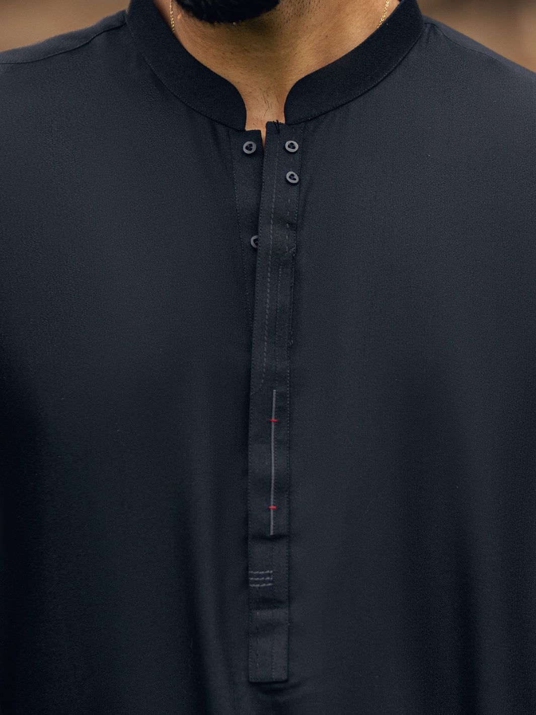 Black Kameez Shalwar - AL-KS-3292