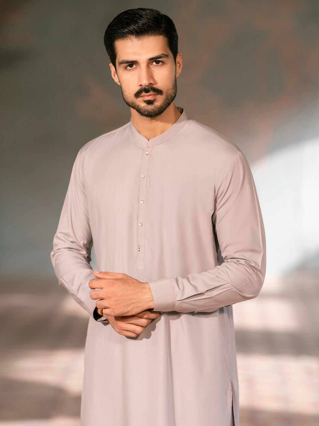 Light Purple Kameez Shalwar - AL-KS-3384