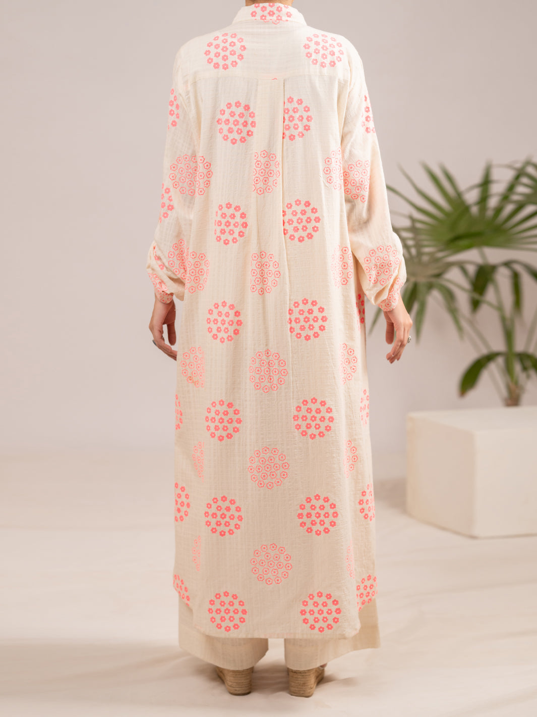 Off White Crosshatch 2Pc Stitched - AL-2PS-LKS-1146