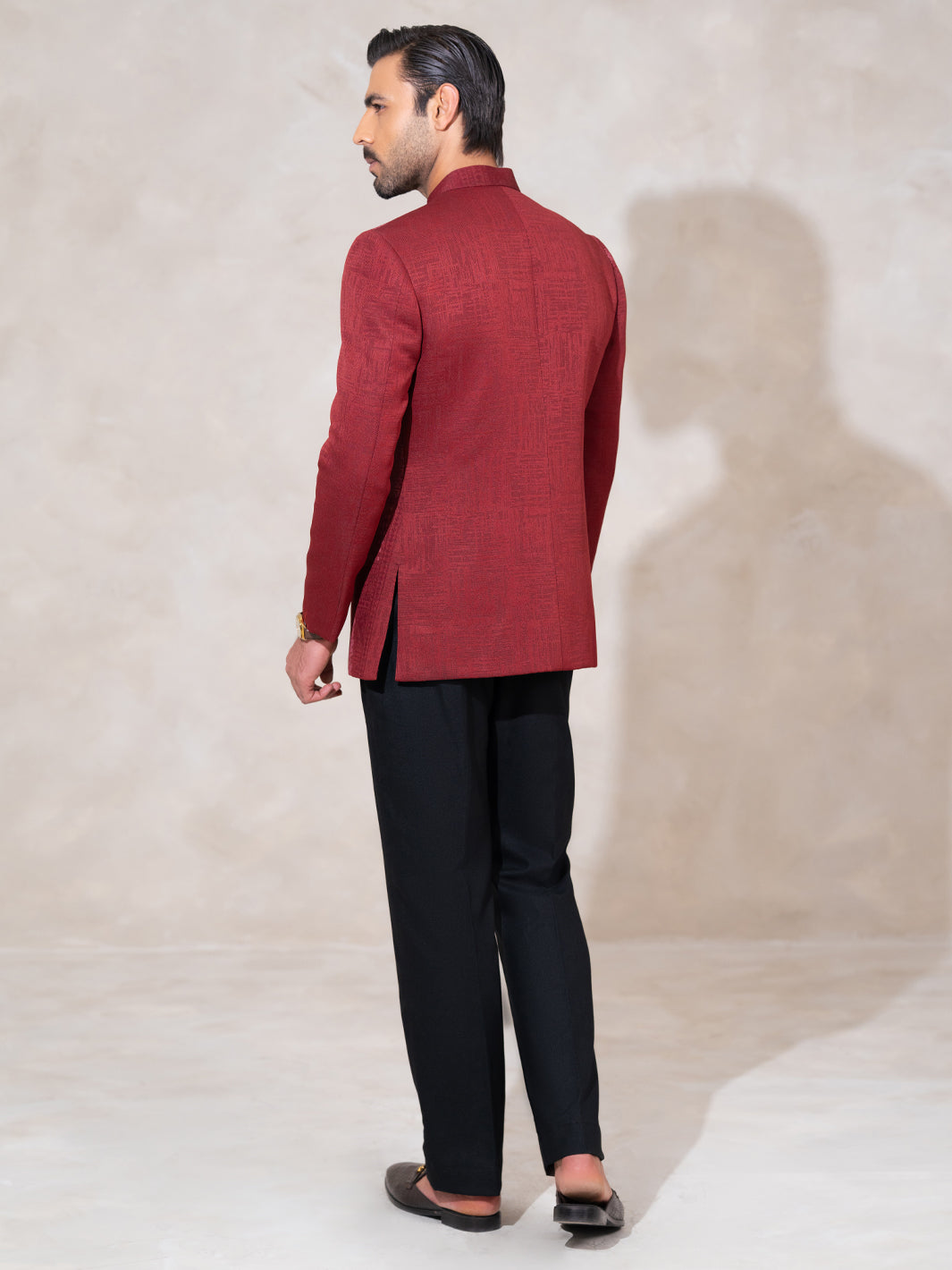Red Formal Prince Coat - AL-PCS-085