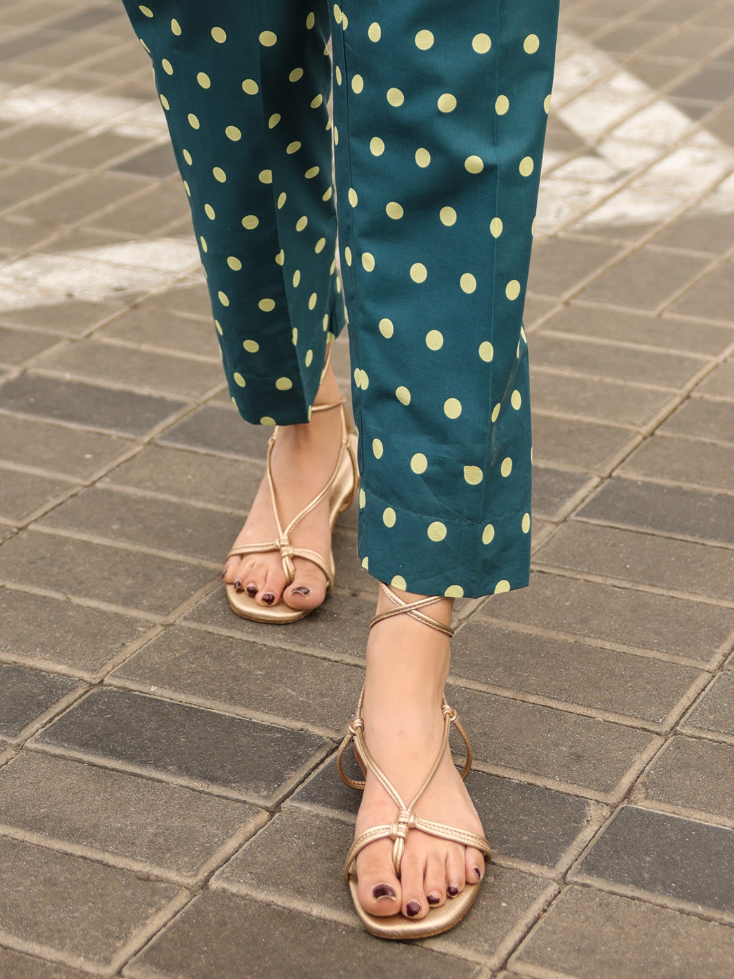 Blue Lawn Trousers - AL-T-800