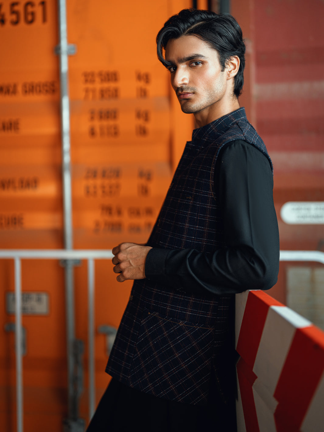 Dark Blue Waistcoat - AL-WC-598A