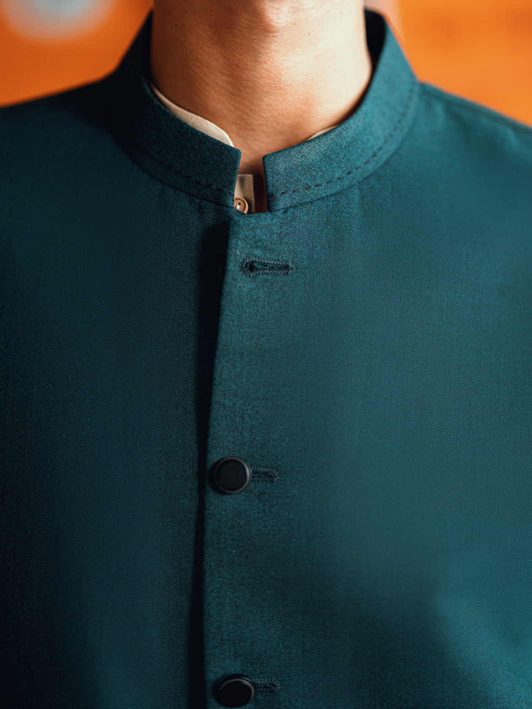 Teal Formal Waistcoat - AL-WC-604