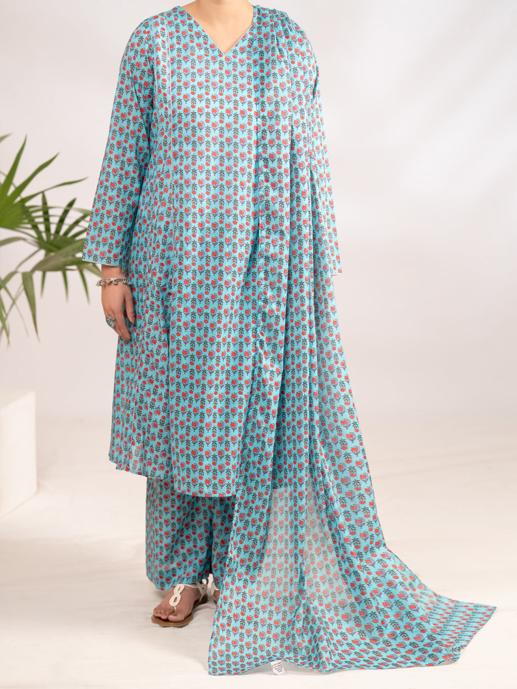 Ferozi Lawn 3Pc Stitched - ALP-3PS-2298