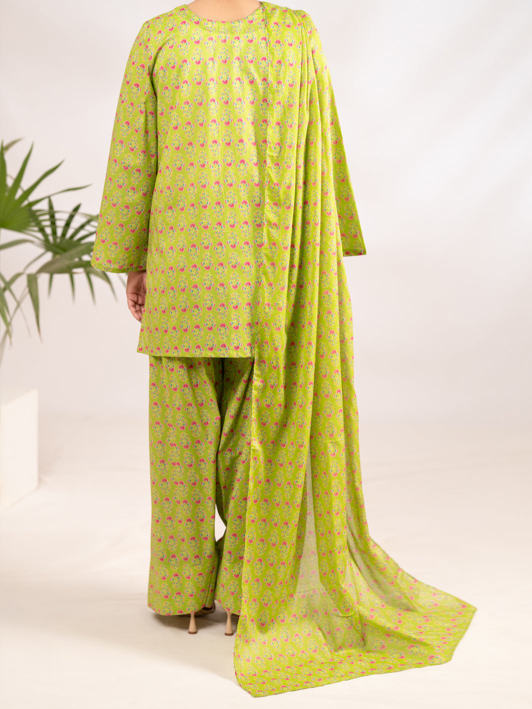 Green Lawn 3Pc Stitched - ALP-3PS-2297