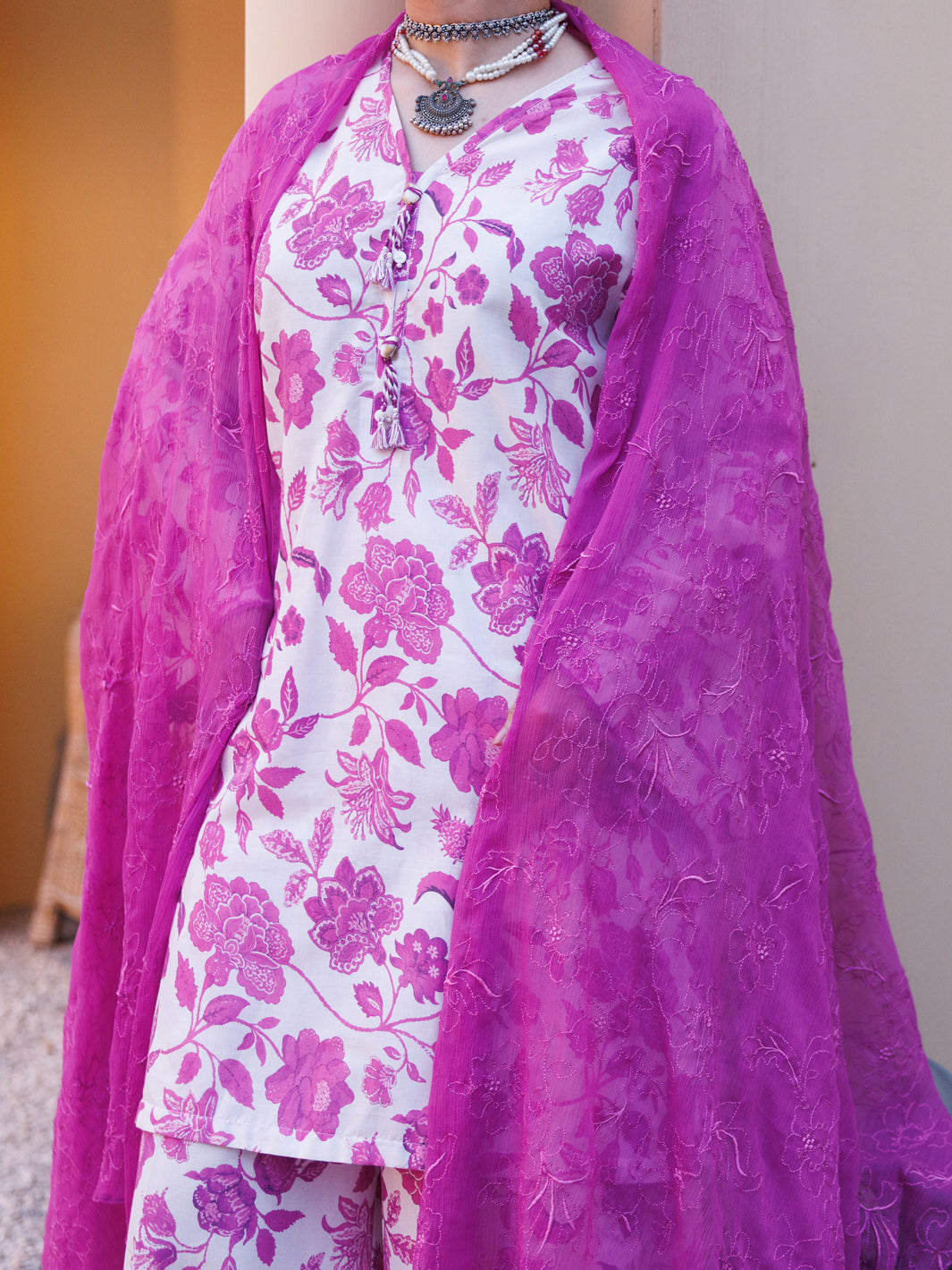 Light Purple Lawn 3Pc Stitched - ALP-3PS-2316