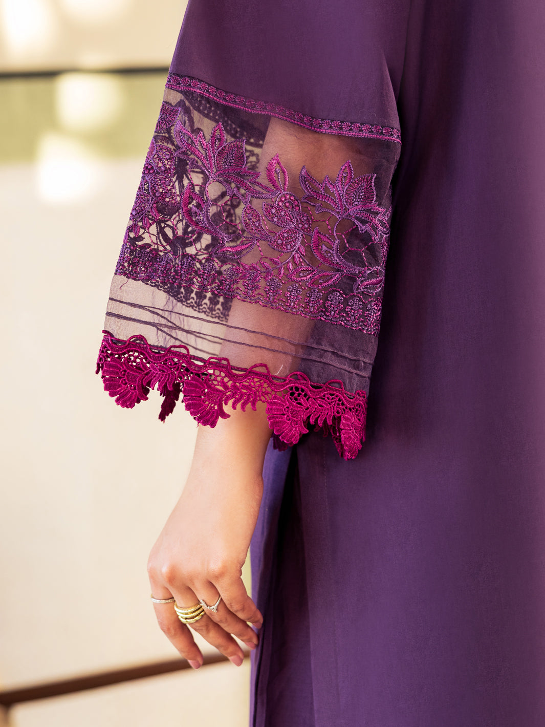 Purple Lawn Stitched 3Pc - ALP-3PS-2645