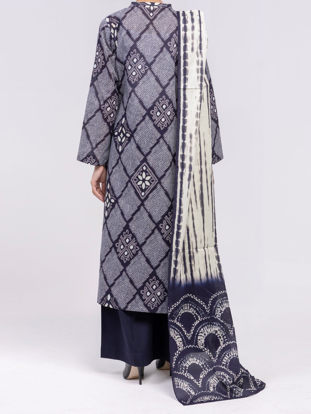 Blue Lawn 2Pc Unstitched - ALP-2PS-LKD-2470