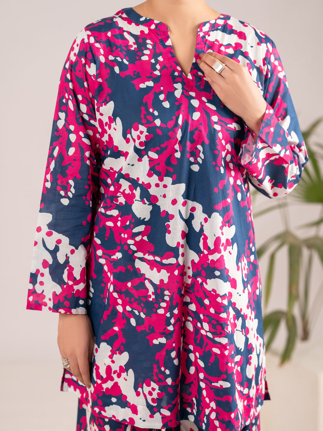 Blue Lawn Co-Ord Set - ALP-2PS-LKS-2506