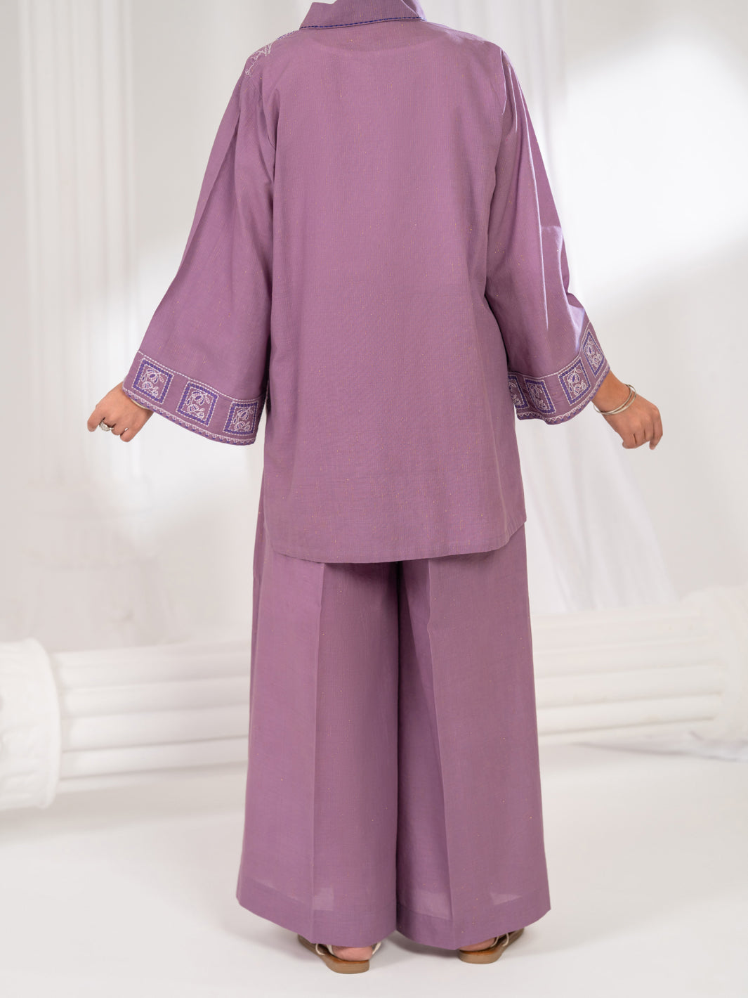 Lilac Stitched 2Pc - ALP-2PS-LKS-2787