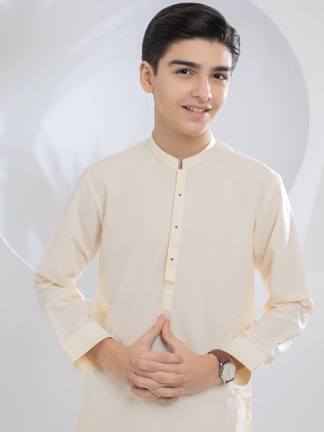 Off White Blended Kurta - ALT-K-043