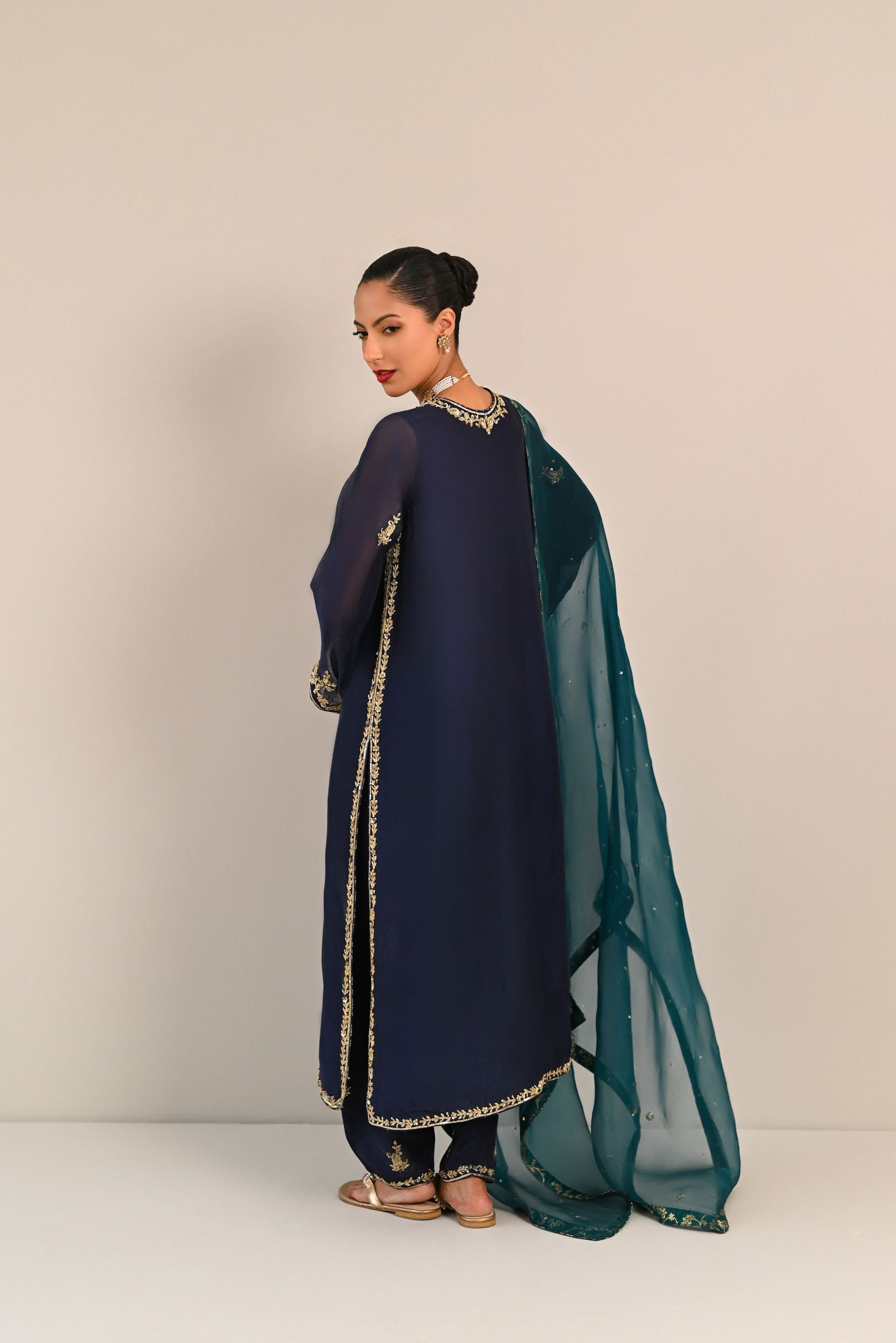 Jumana Navy Blue