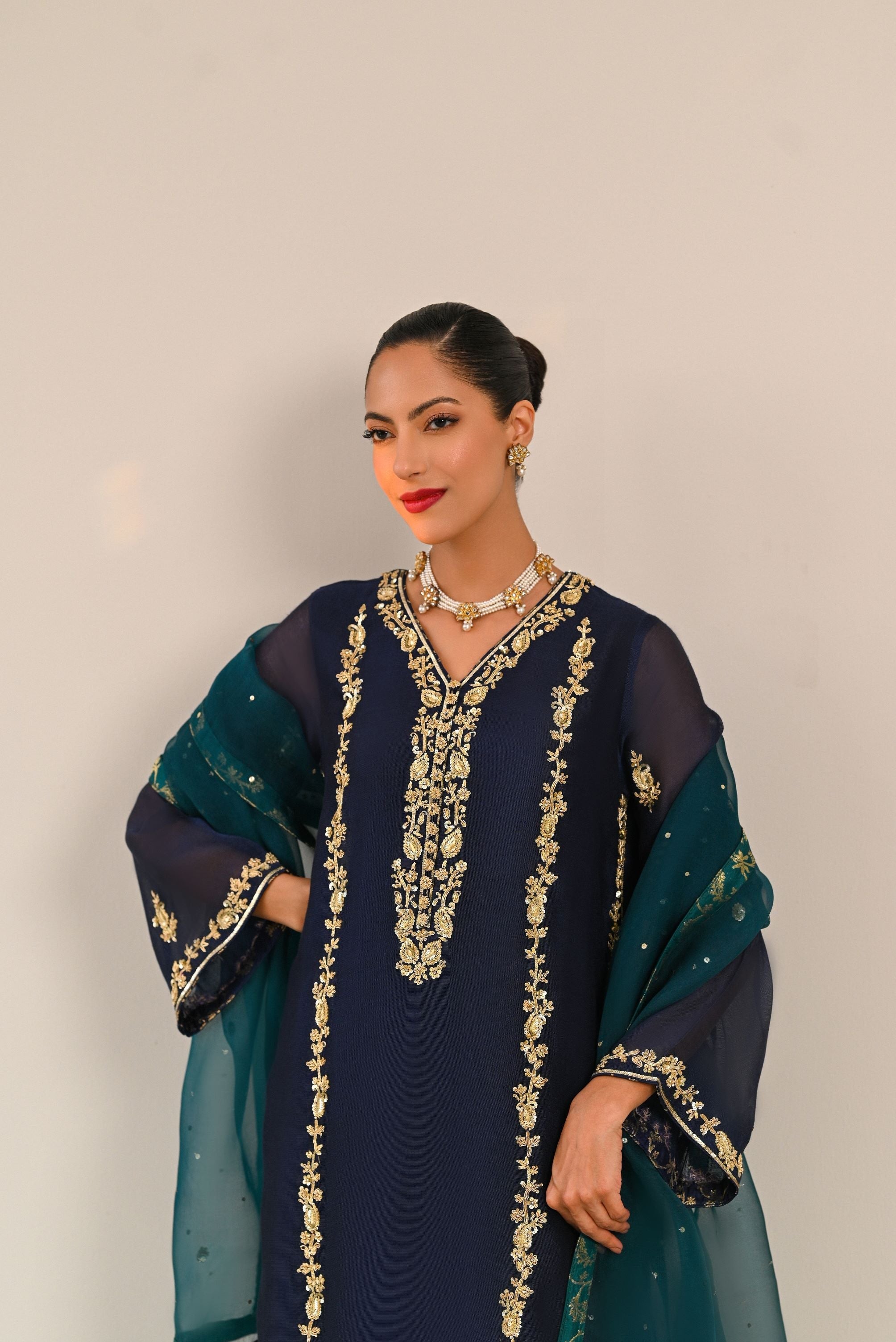 Jumana Navy Blue