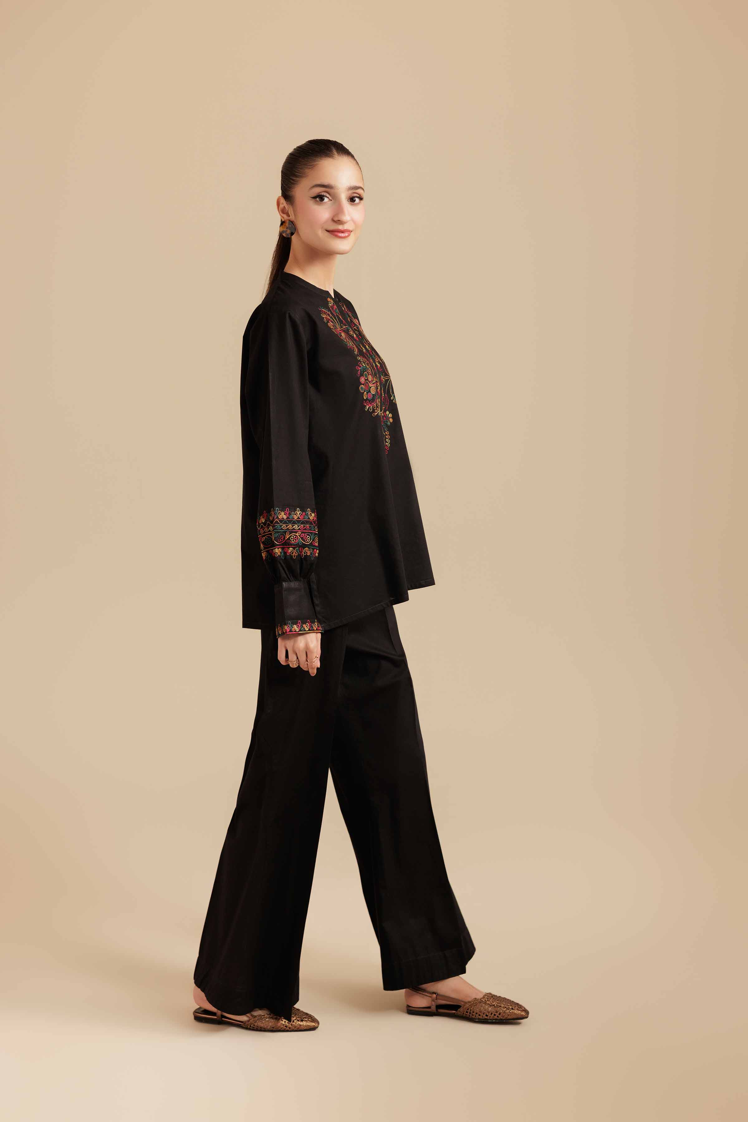 2 Piece - Embroidered Suit - AS25-108