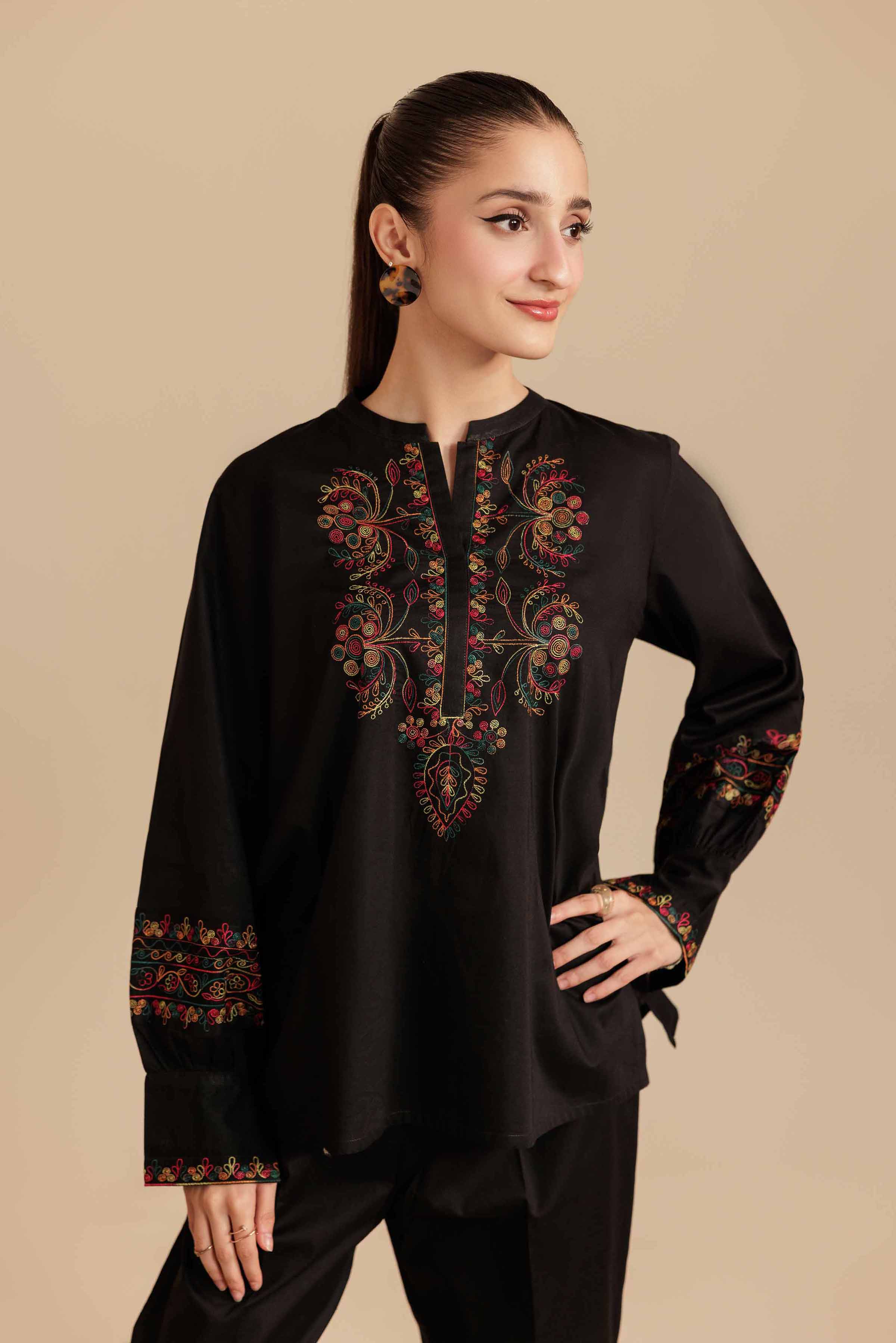 2 Piece - Embroidered Suit - AS25-108