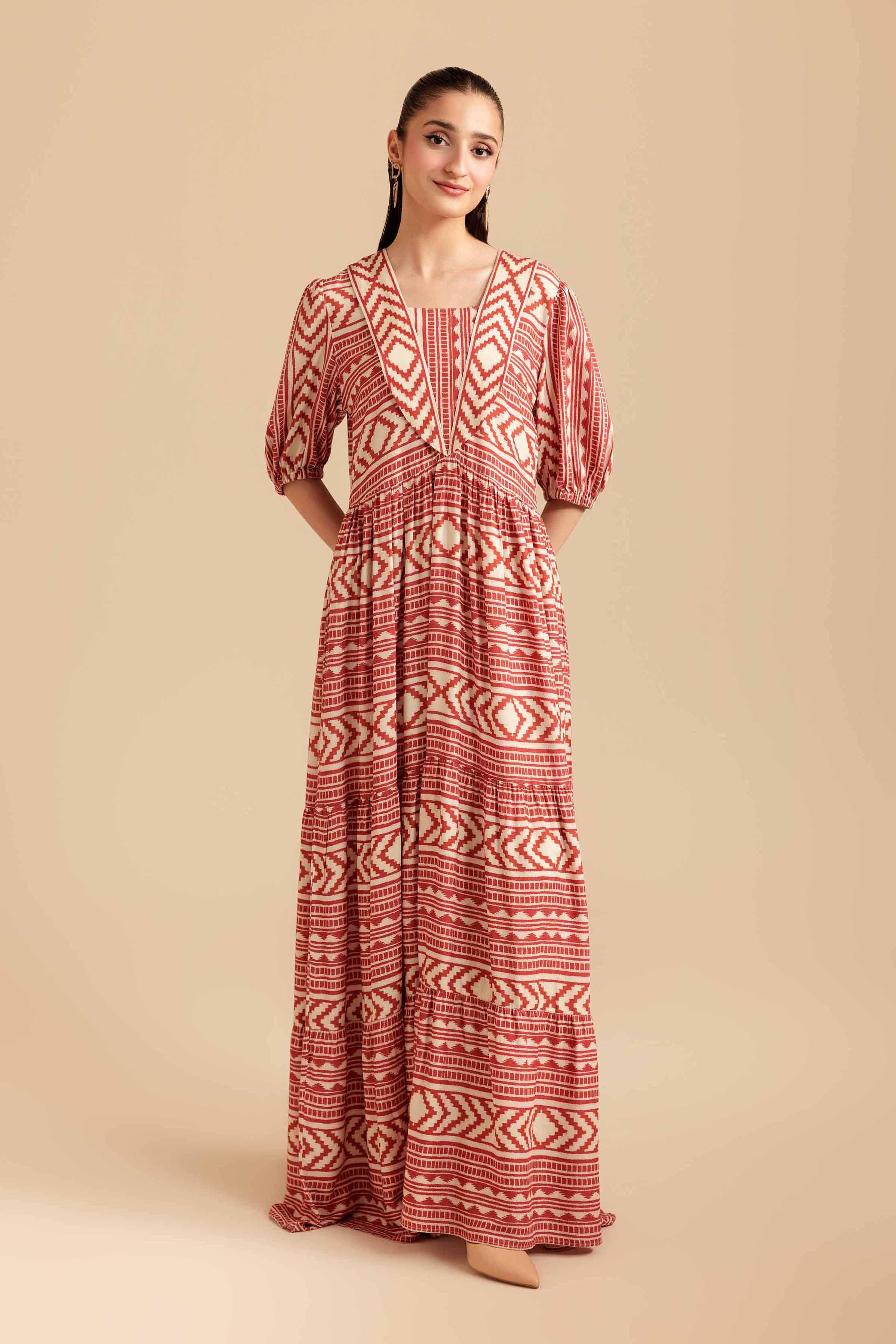Printed Dress - AS25-114