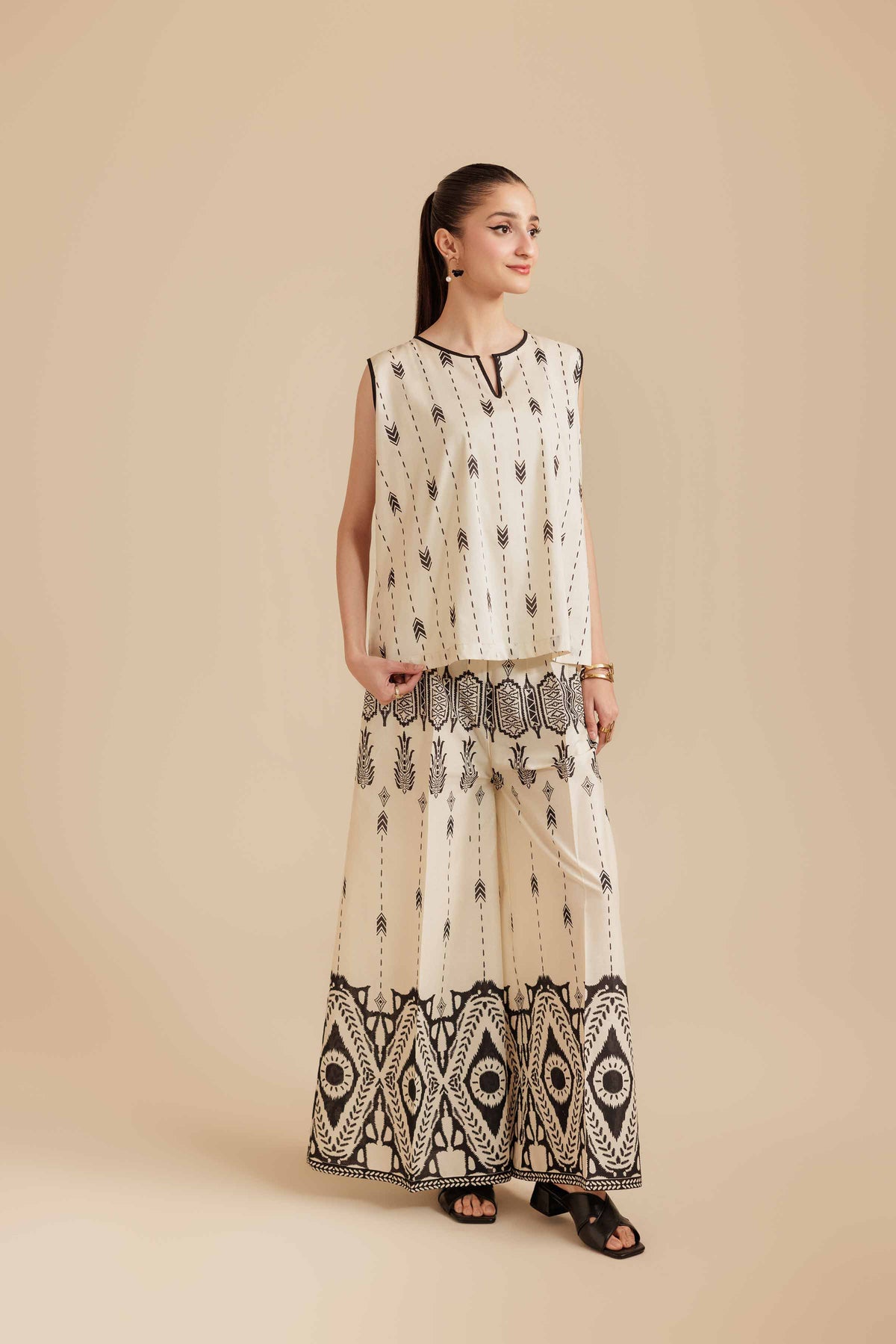 2 Piece - Printed Suit - AS25-120