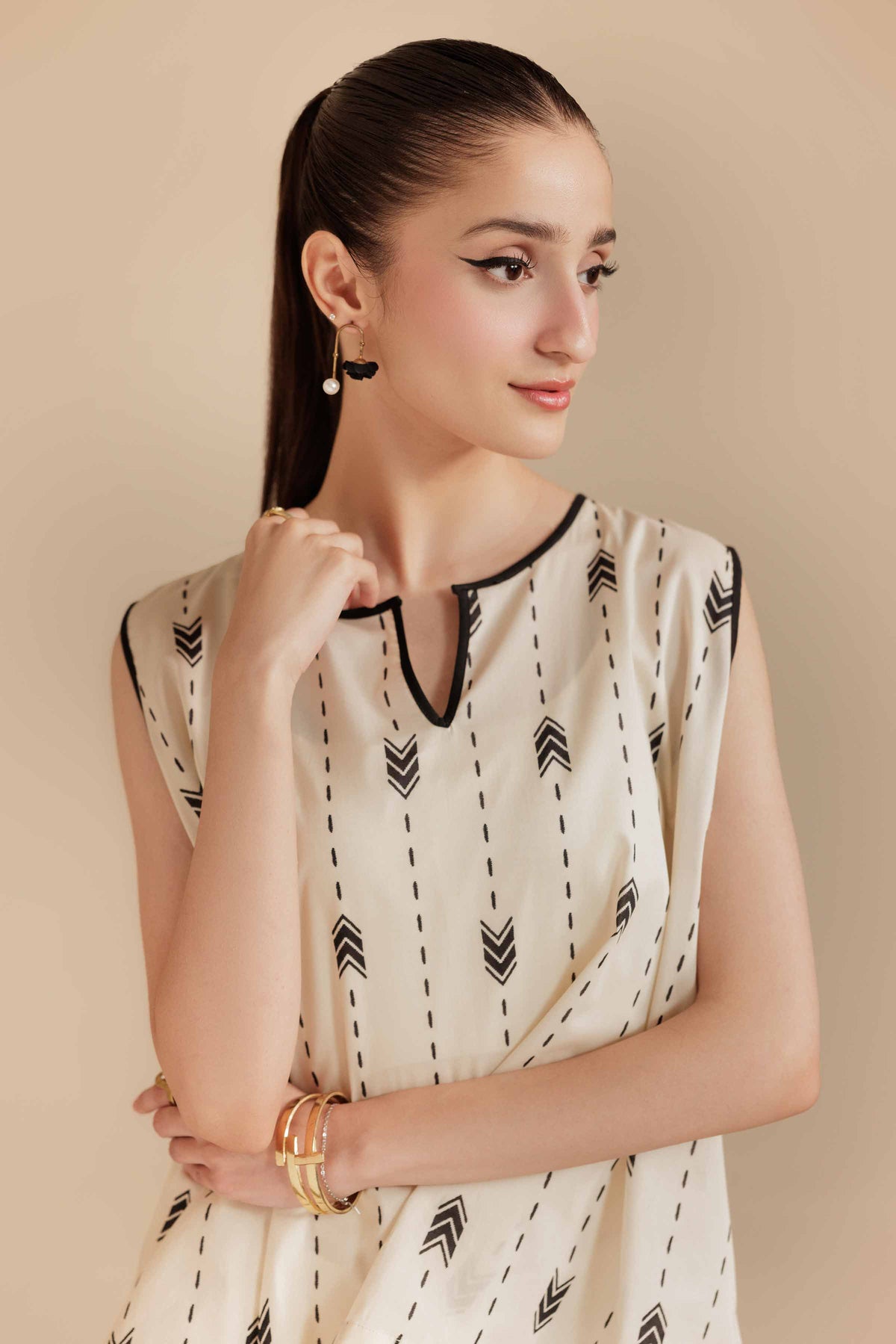2 Piece - Printed Suit - AS25-120