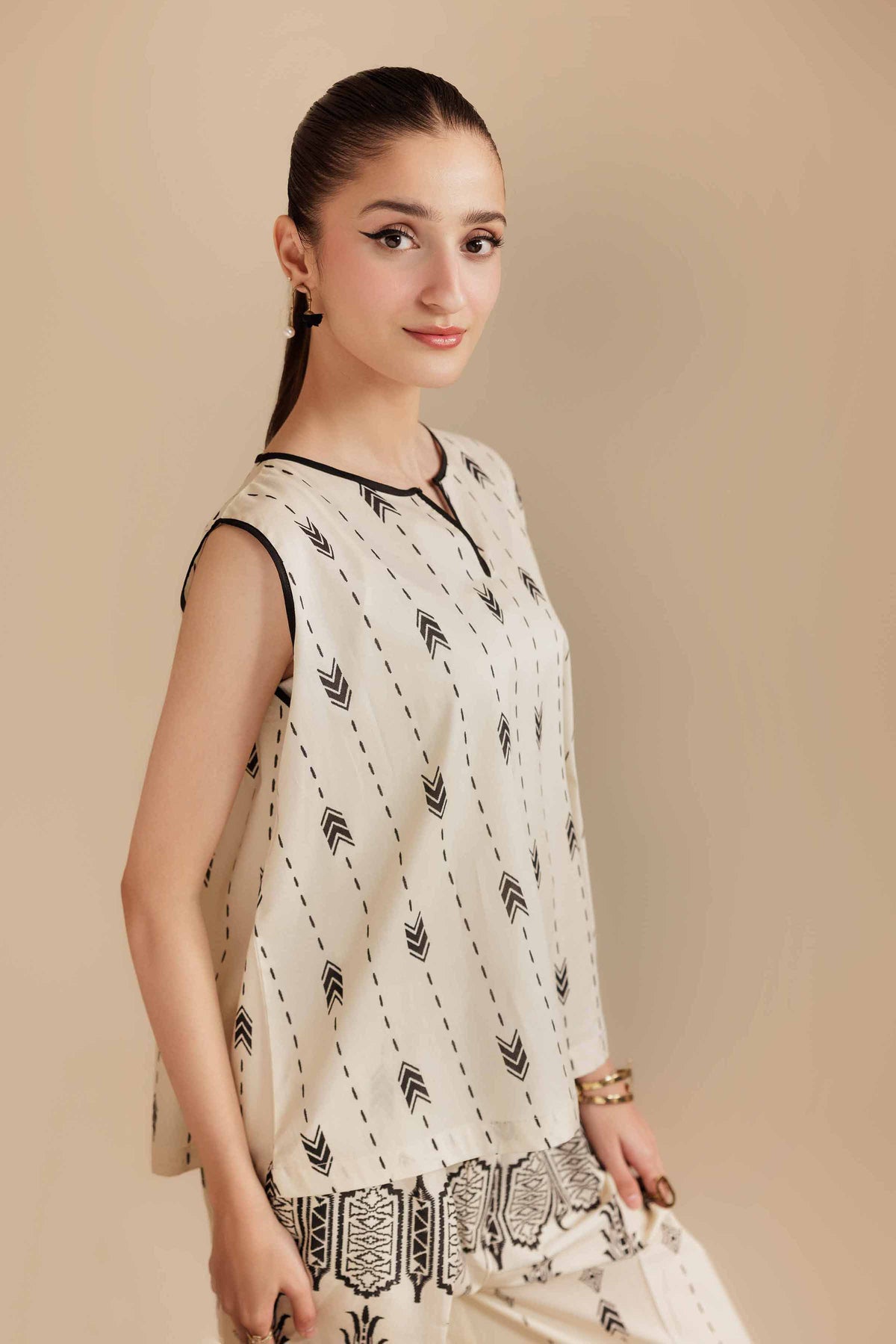 2 Piece - Printed Suit - AS25-120