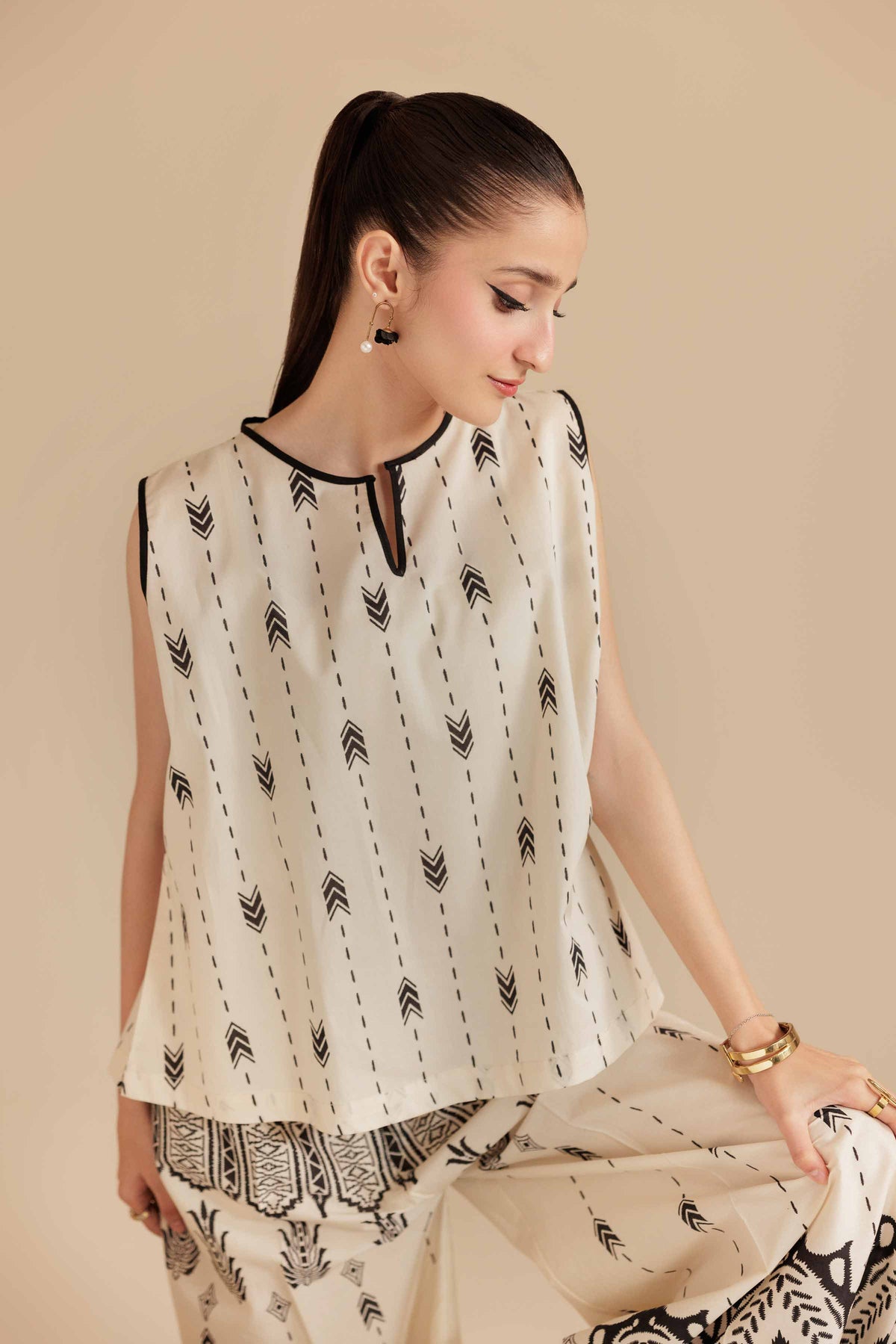 2 Piece - Printed Suit - AS25-120