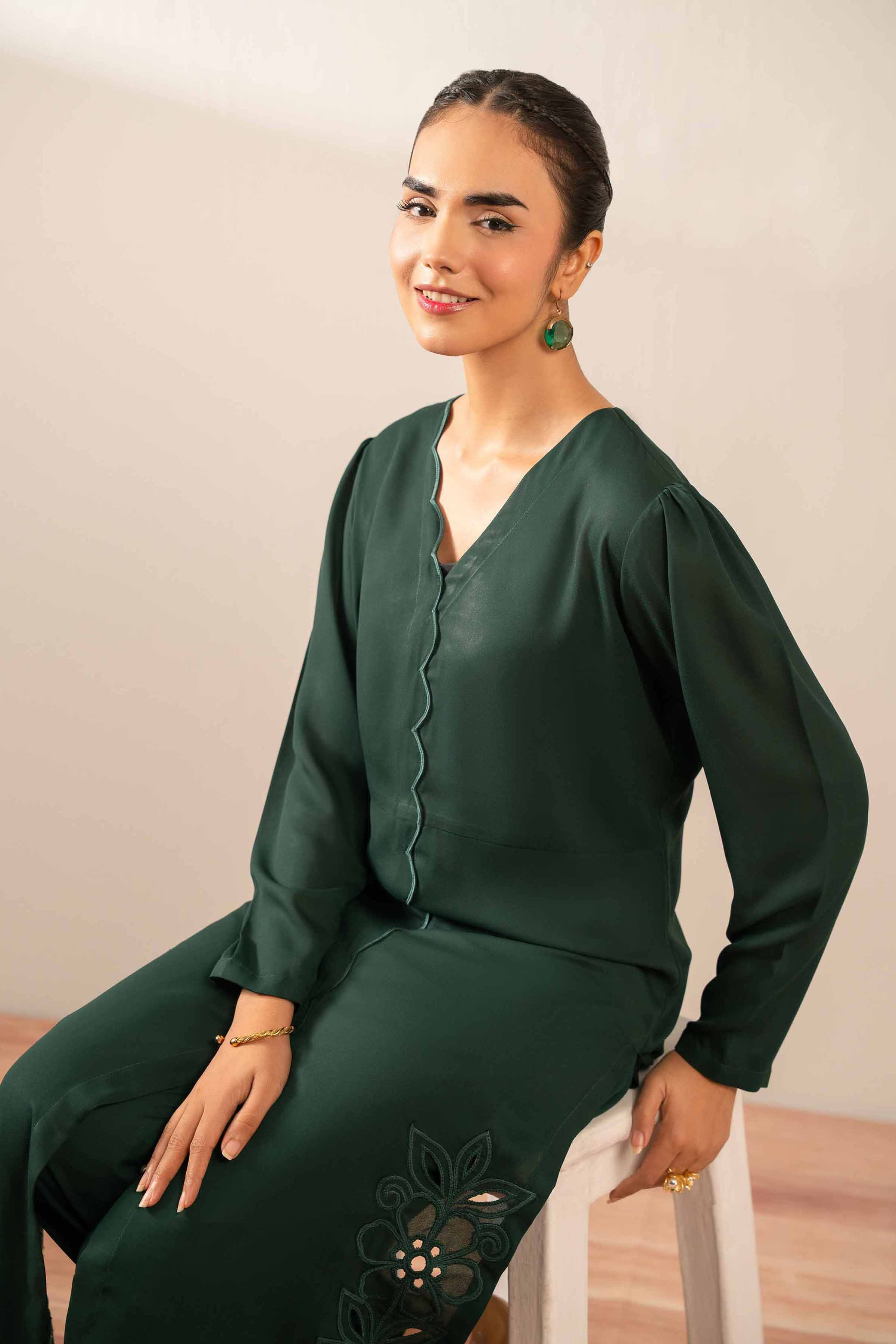 2 Piece - Embroidered Suit - AS25-125