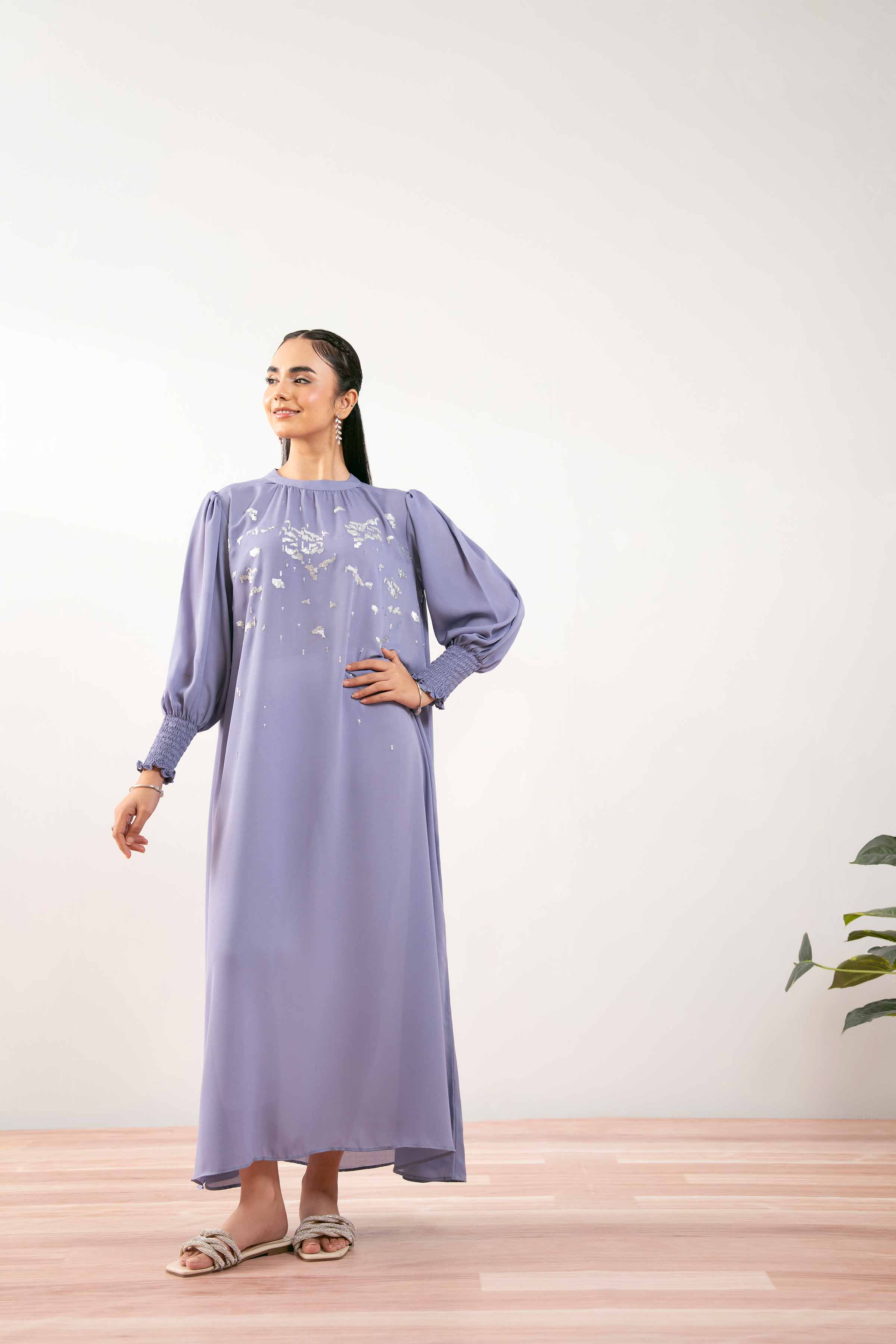 Embroidered Dress - AS25-88
