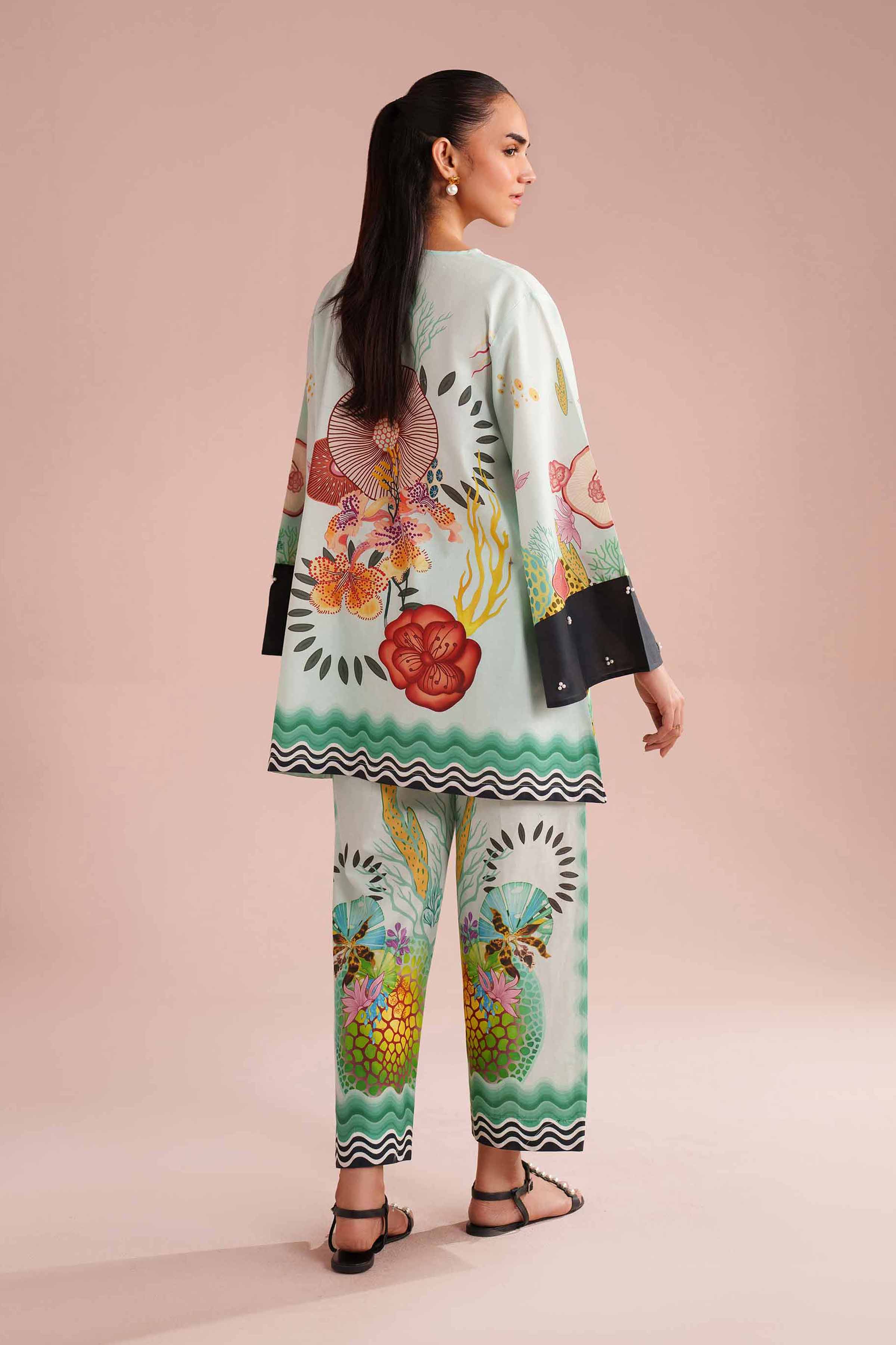 2 Piece - Printed Suit - AS26-02