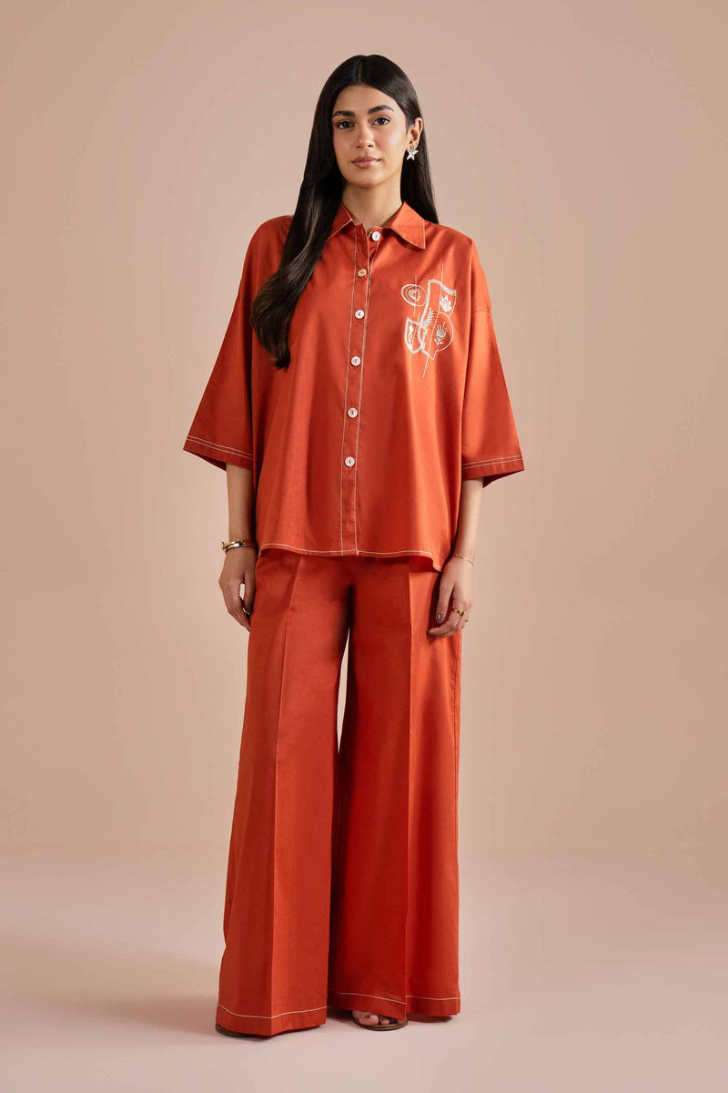 2 Piece - Embroidered Suit - AS26-04