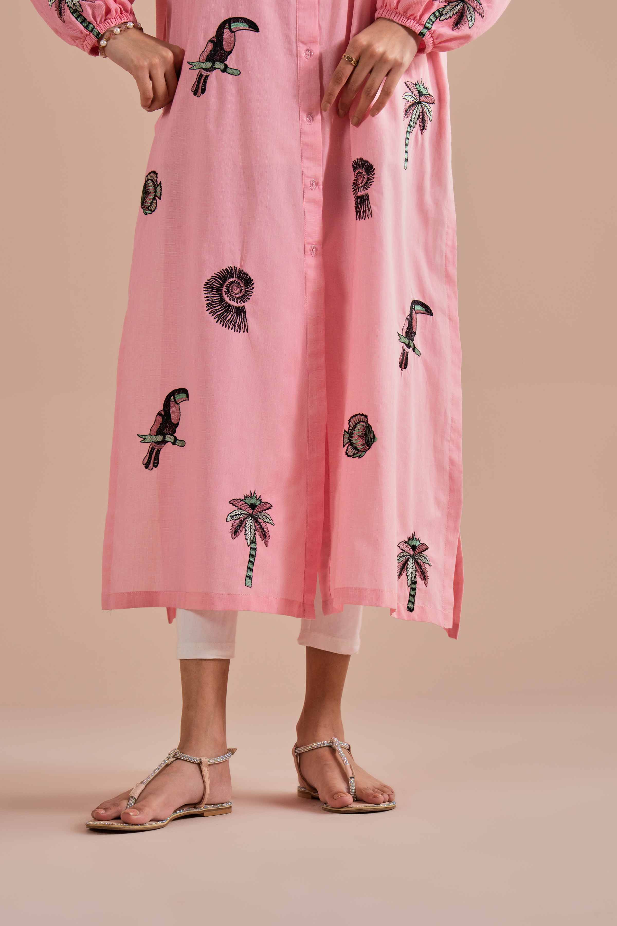 Embroidered Dress - AS26-09