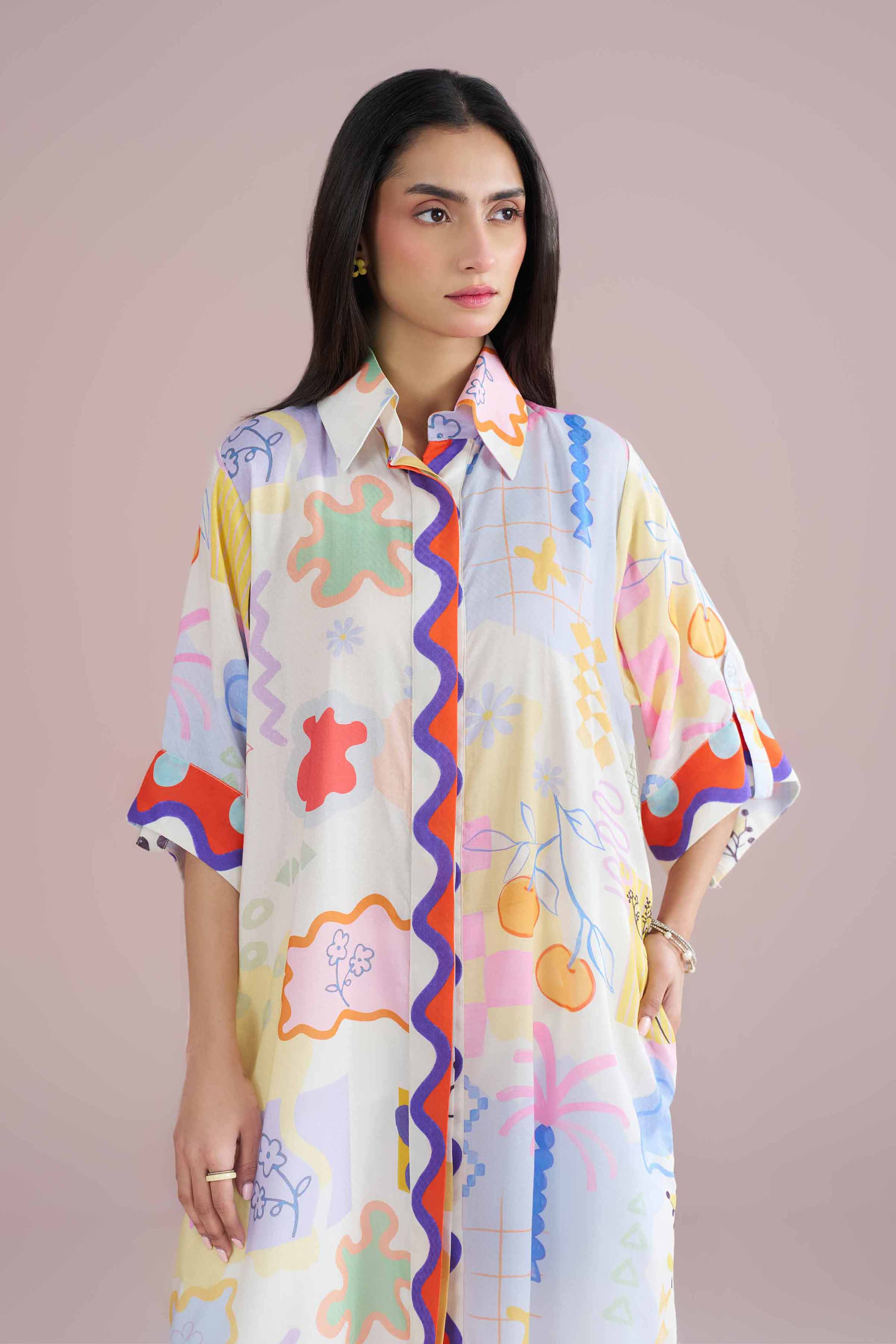 Printed Dress - AS26-37