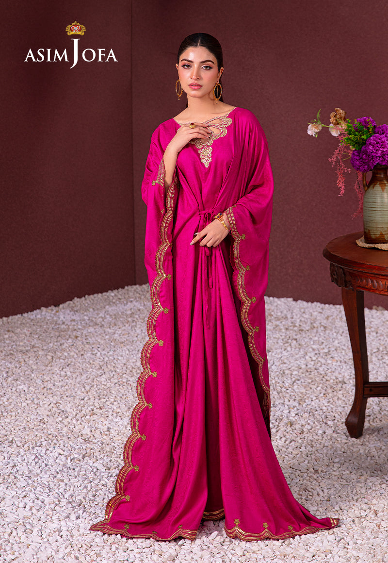 AJELLB-14 EMBROIDERED LAWN STITCHED 3 PCS