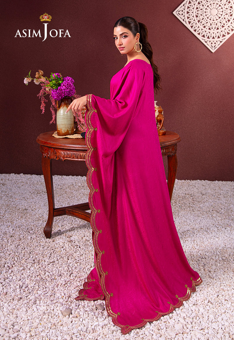 AJELLB-14 EMBROIDERED LAWN STITCHED 3 PCS