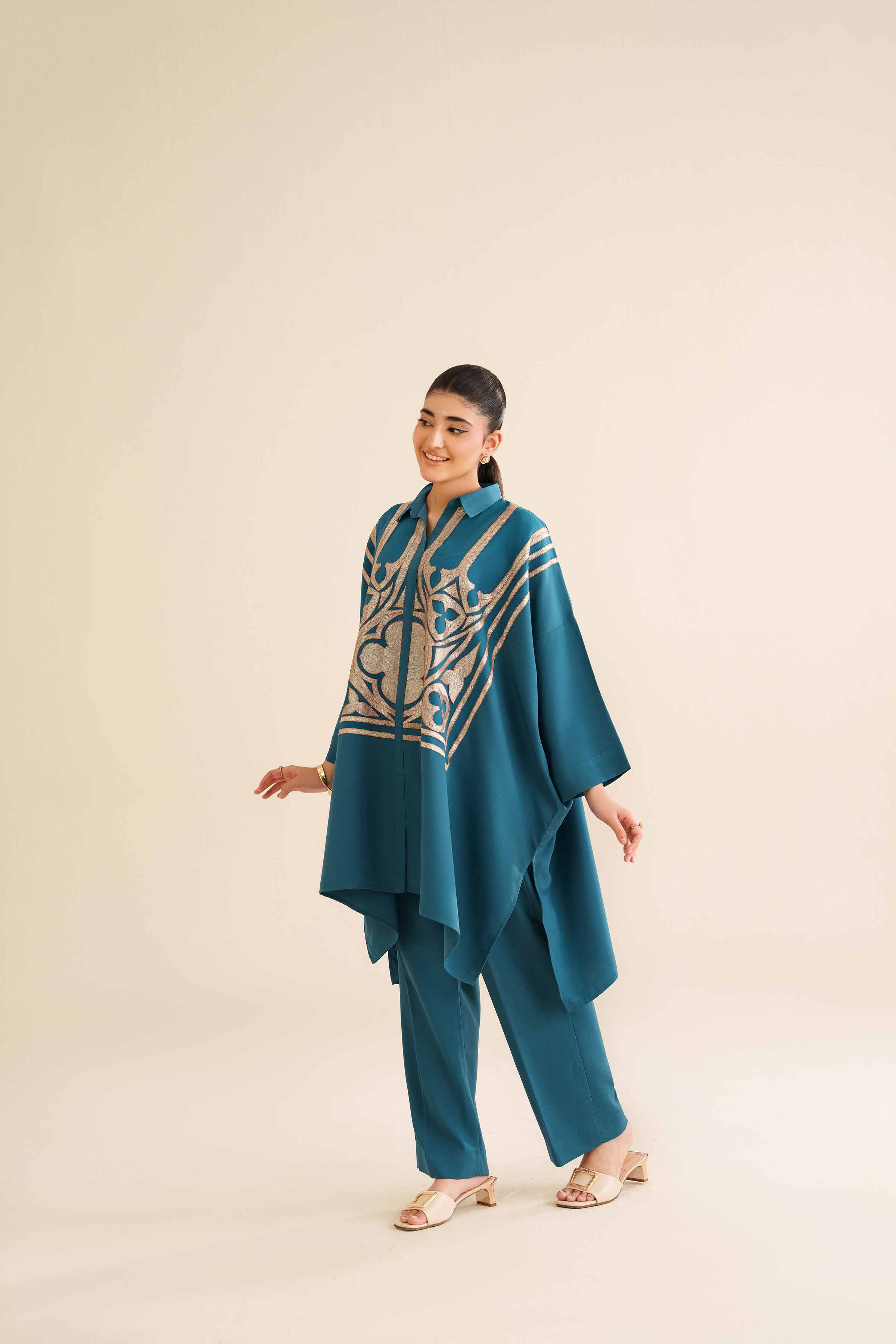 2 Piece - Embroidered Suit - AW25-08