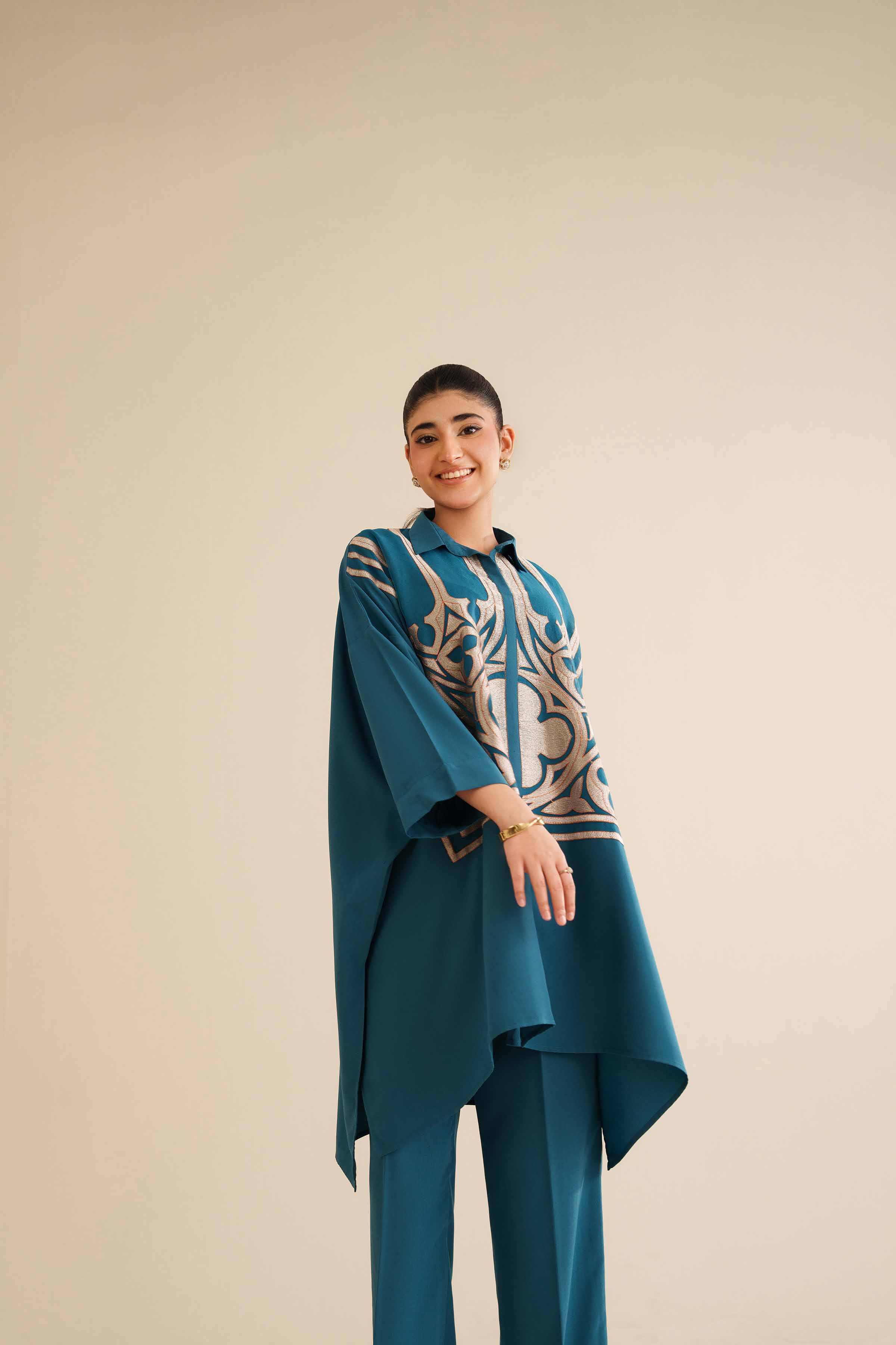 2 Piece - Embroidered Suit - AW25-08