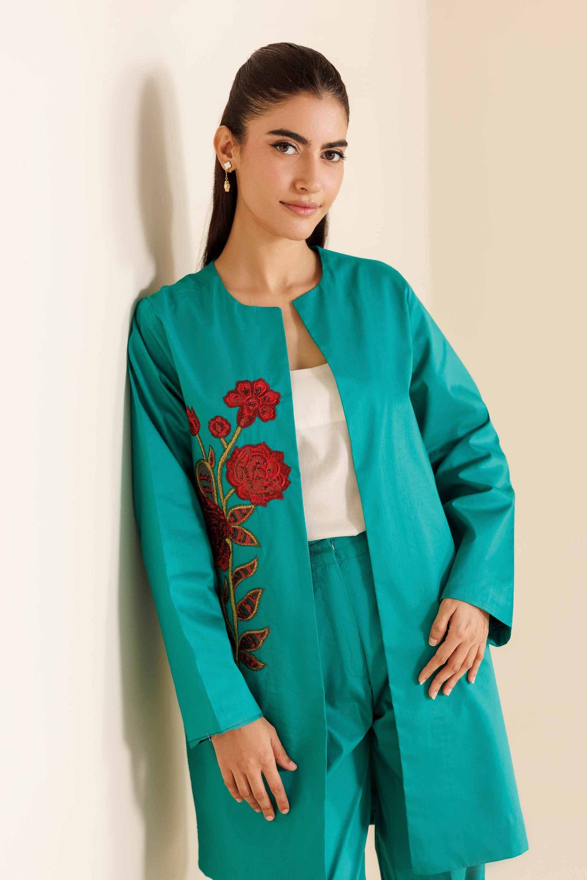 2 Piece - Embroidered Suit - AW25-09
