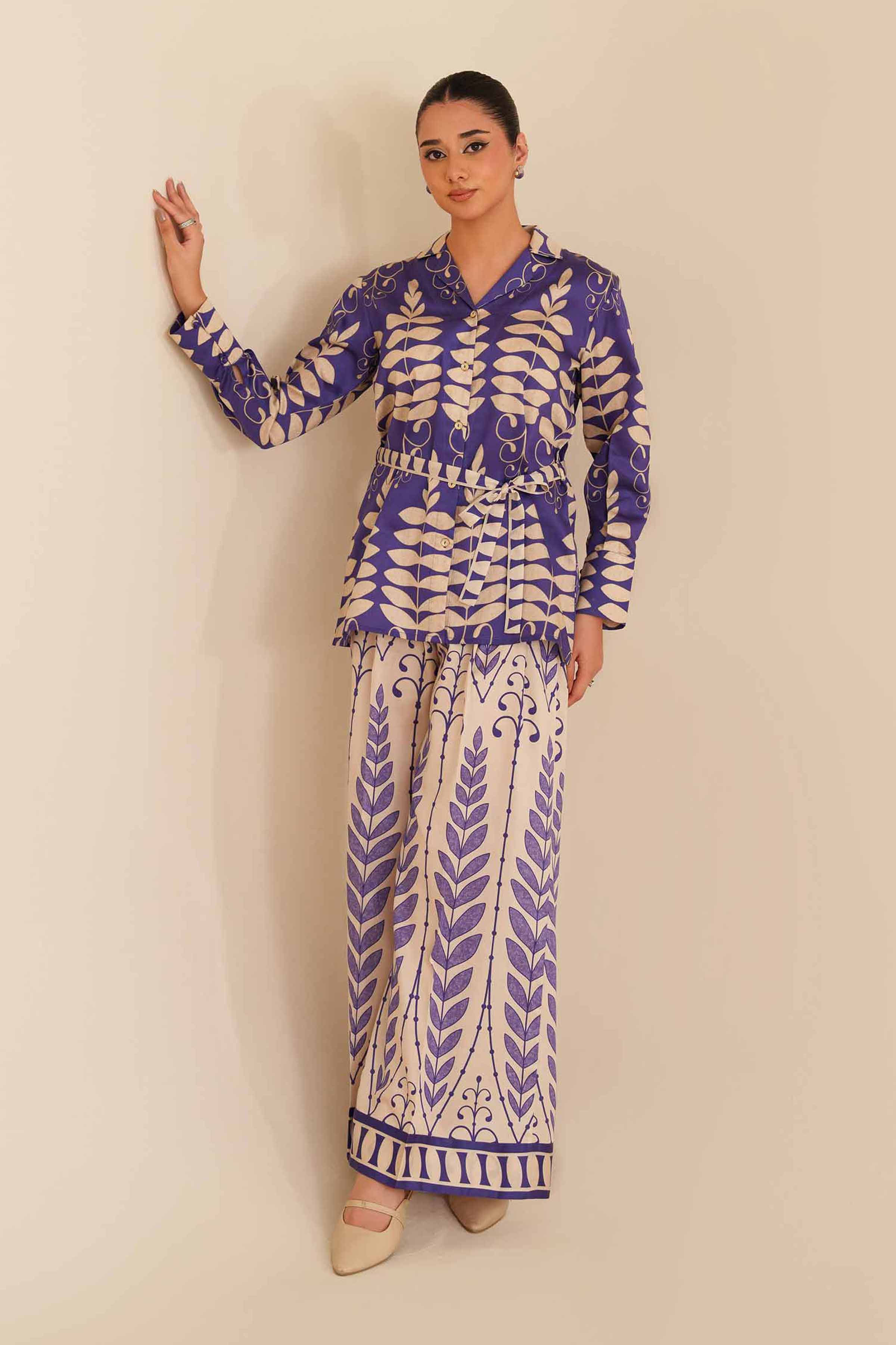 2 Piece - Printed Suit - AW25-39
