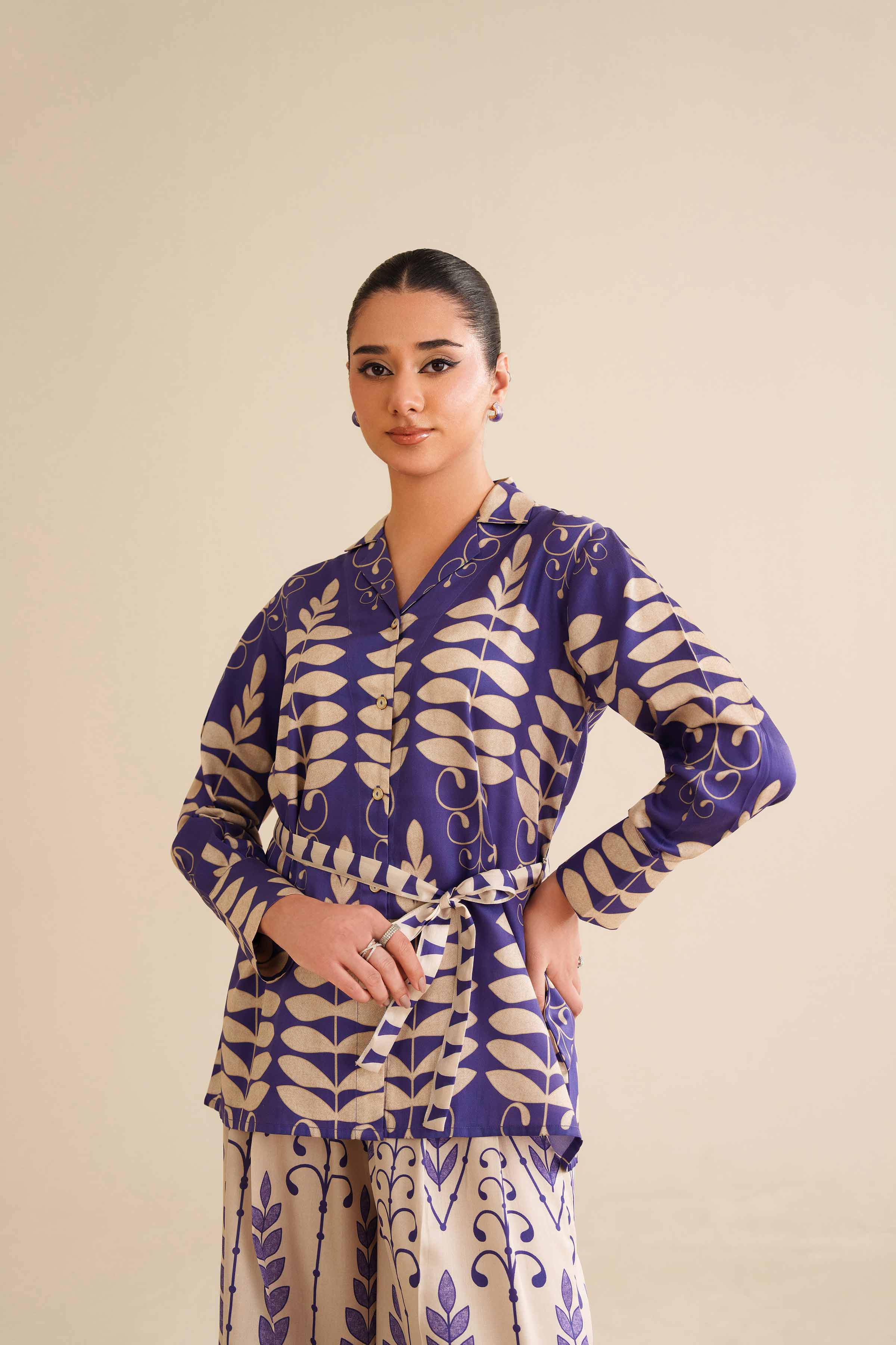 2 Piece - Printed Suit - AW25-39