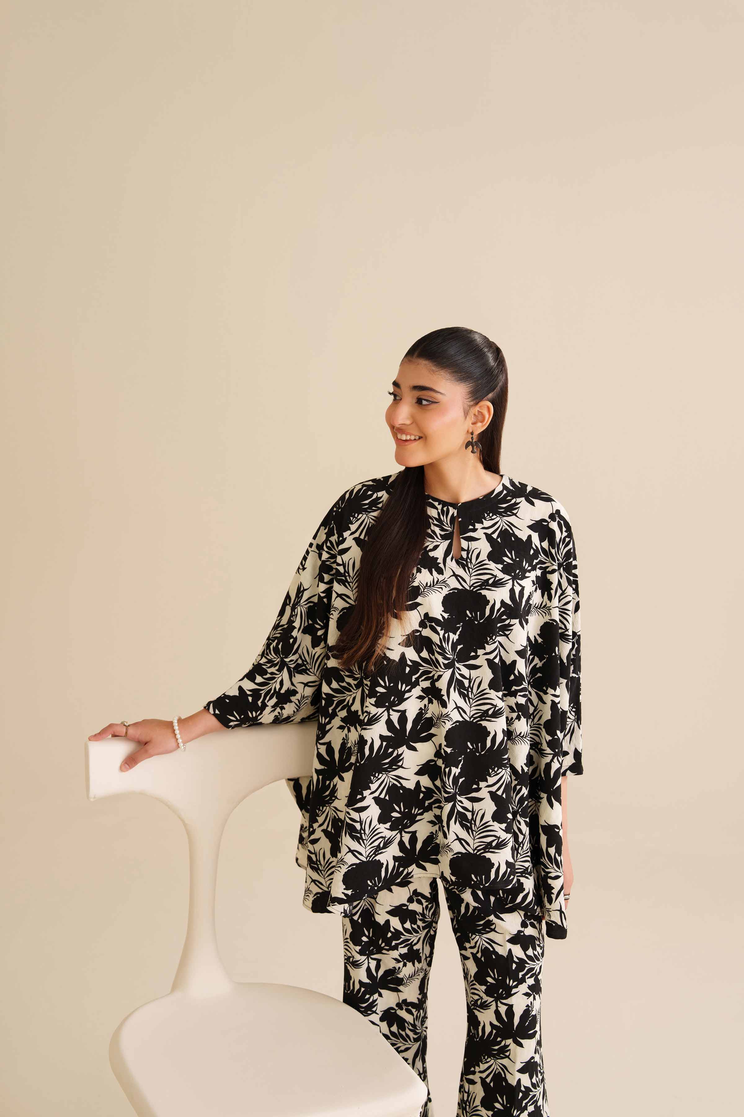2 Piece - Printed Suit - AW25-47