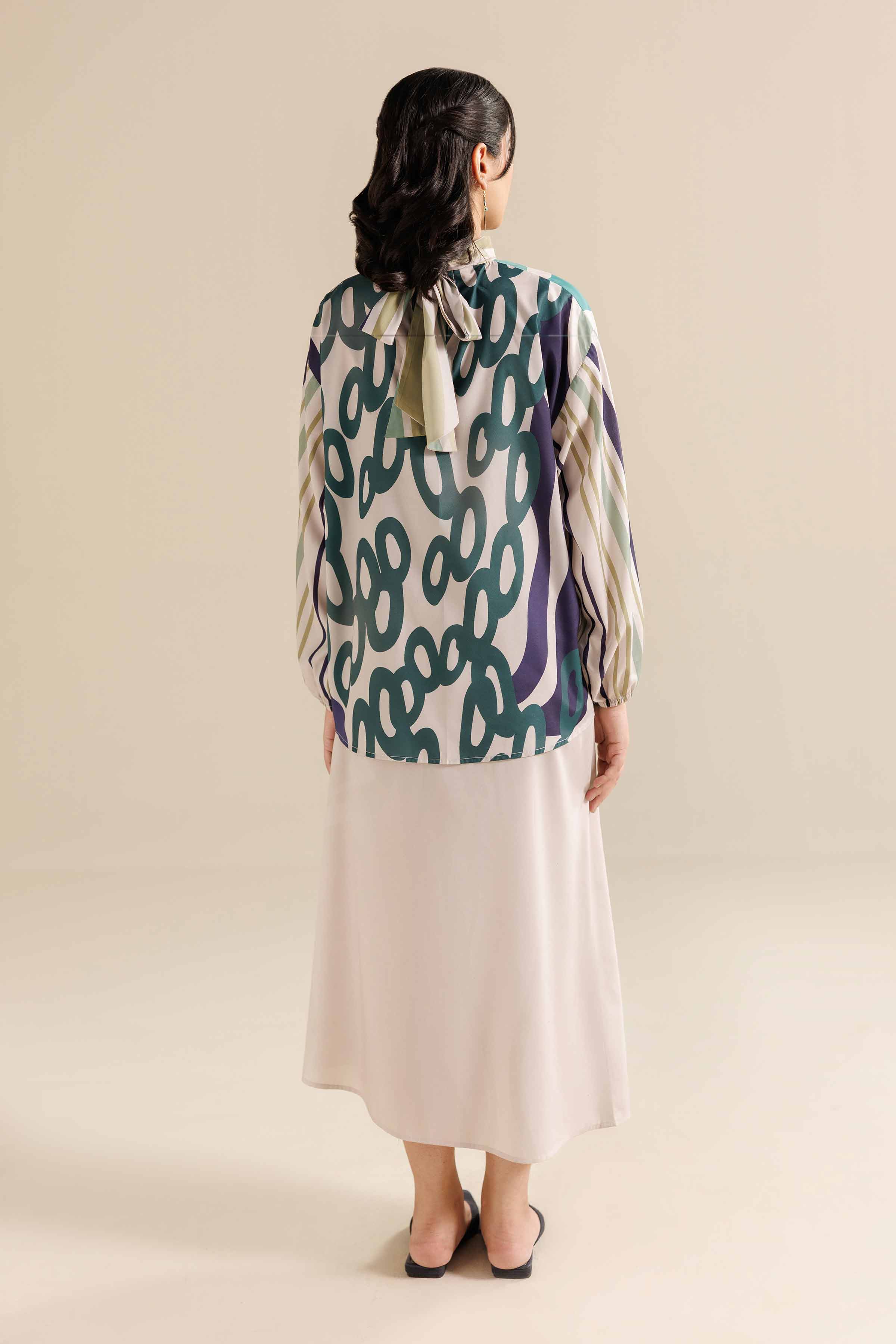 2 Piece - Printed Suit - AW25-53