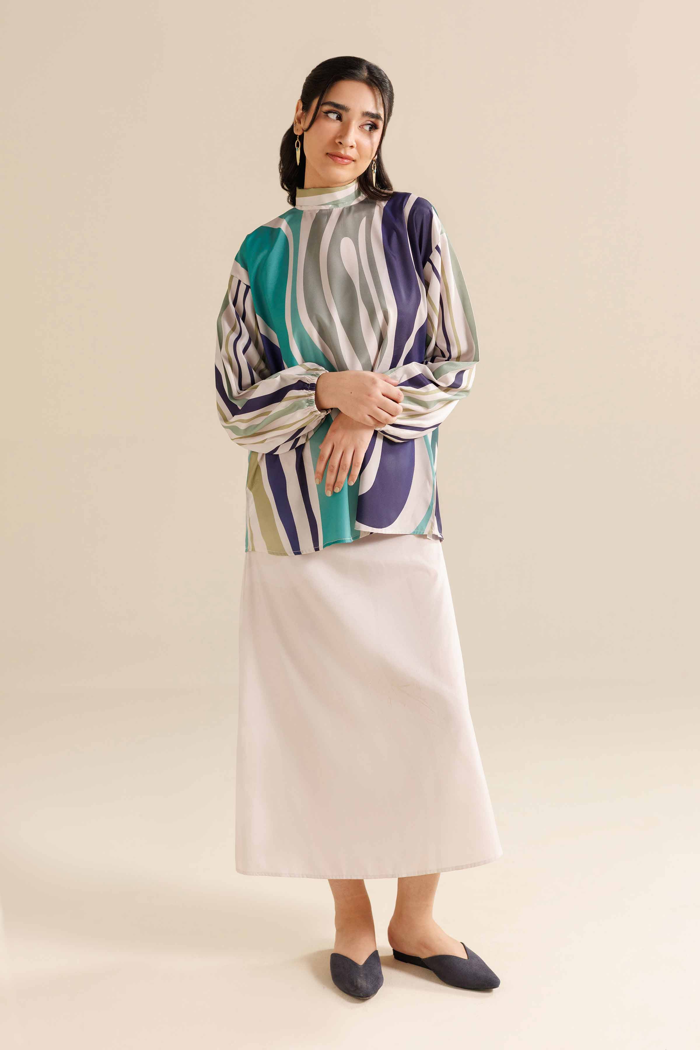 2 Piece - Printed Suit - AW25-53