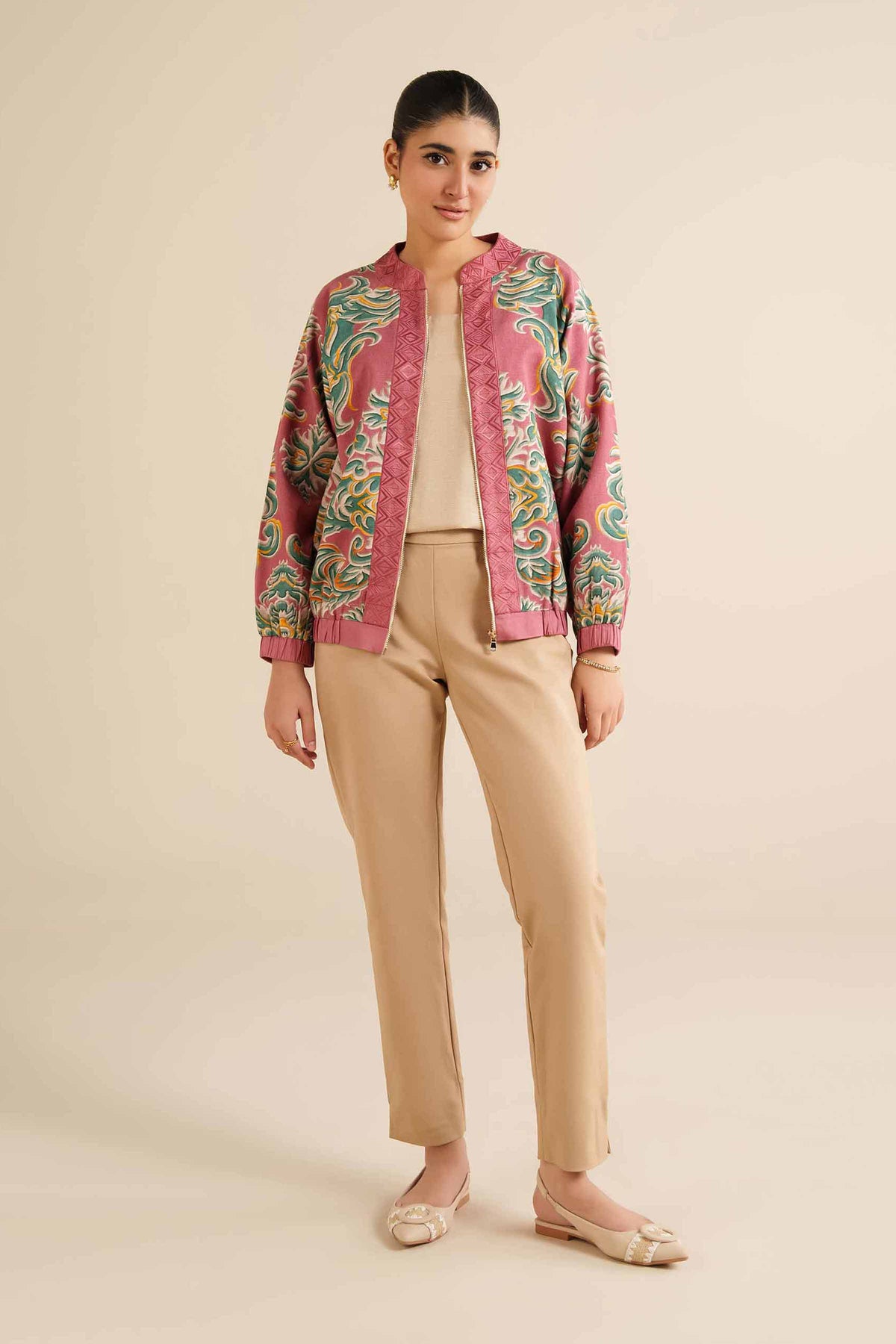 Printed Jacket - AW25-57
