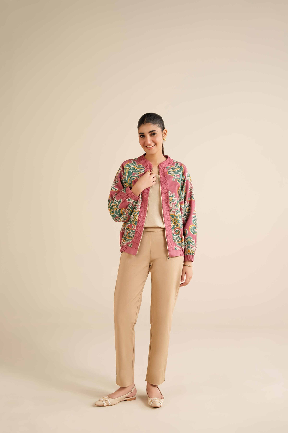 Printed Jacket - AW25-57