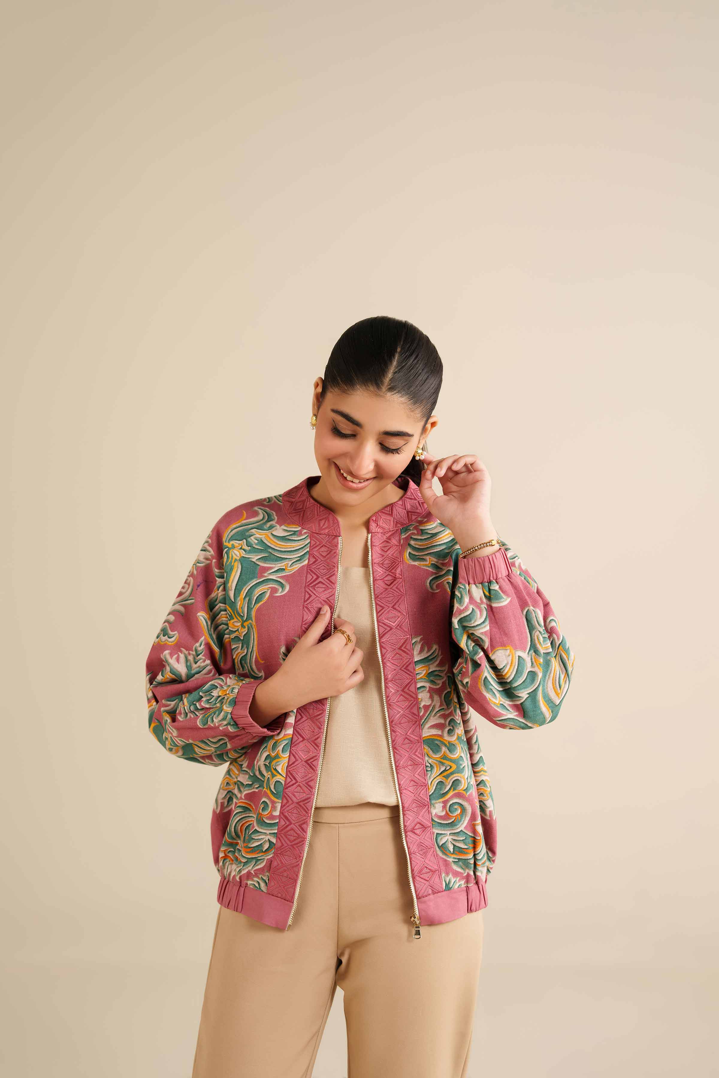 Printed Jacket - AW25-57
