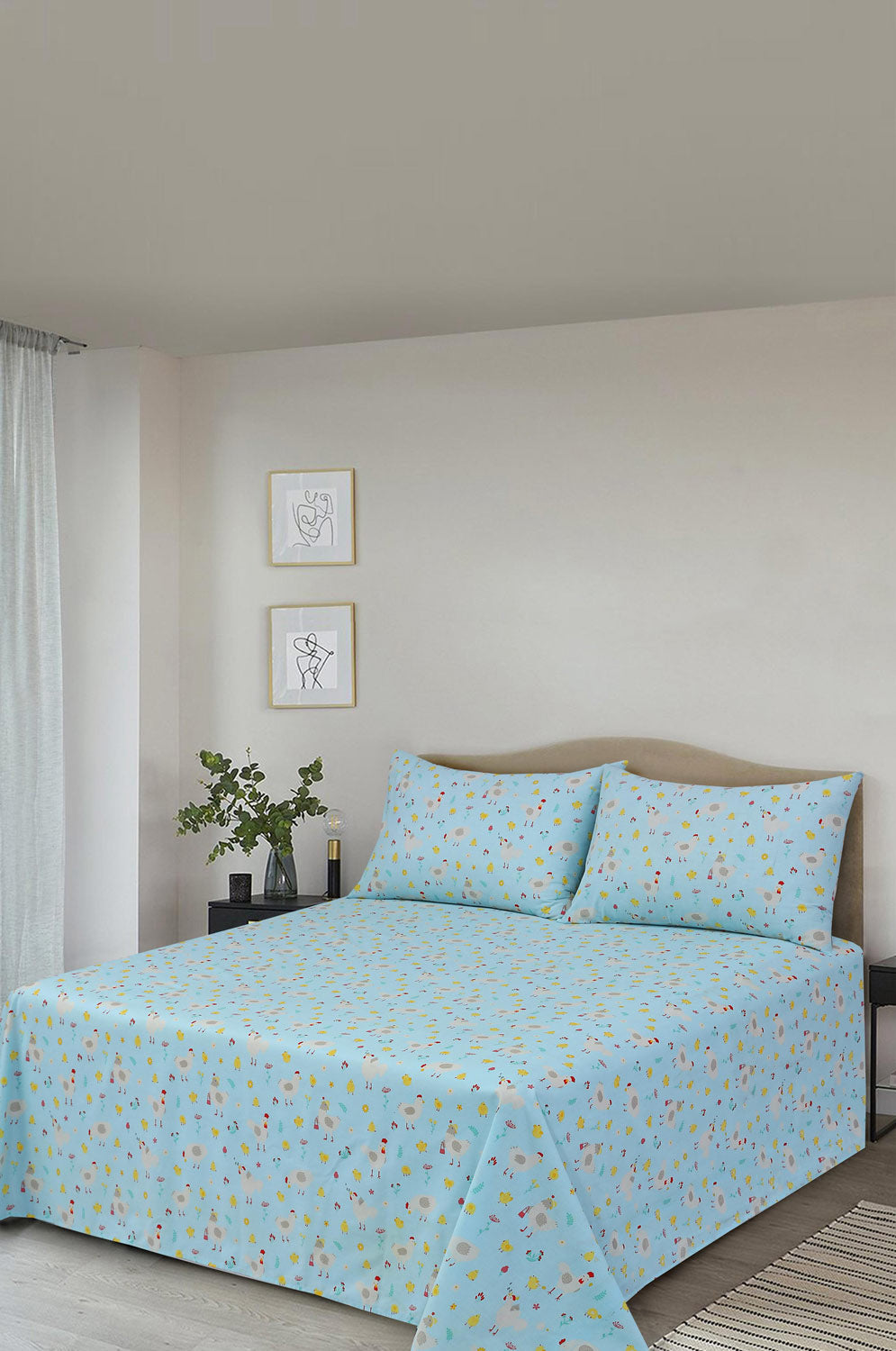 Aw25-Ks-007 Bed Sheet Set