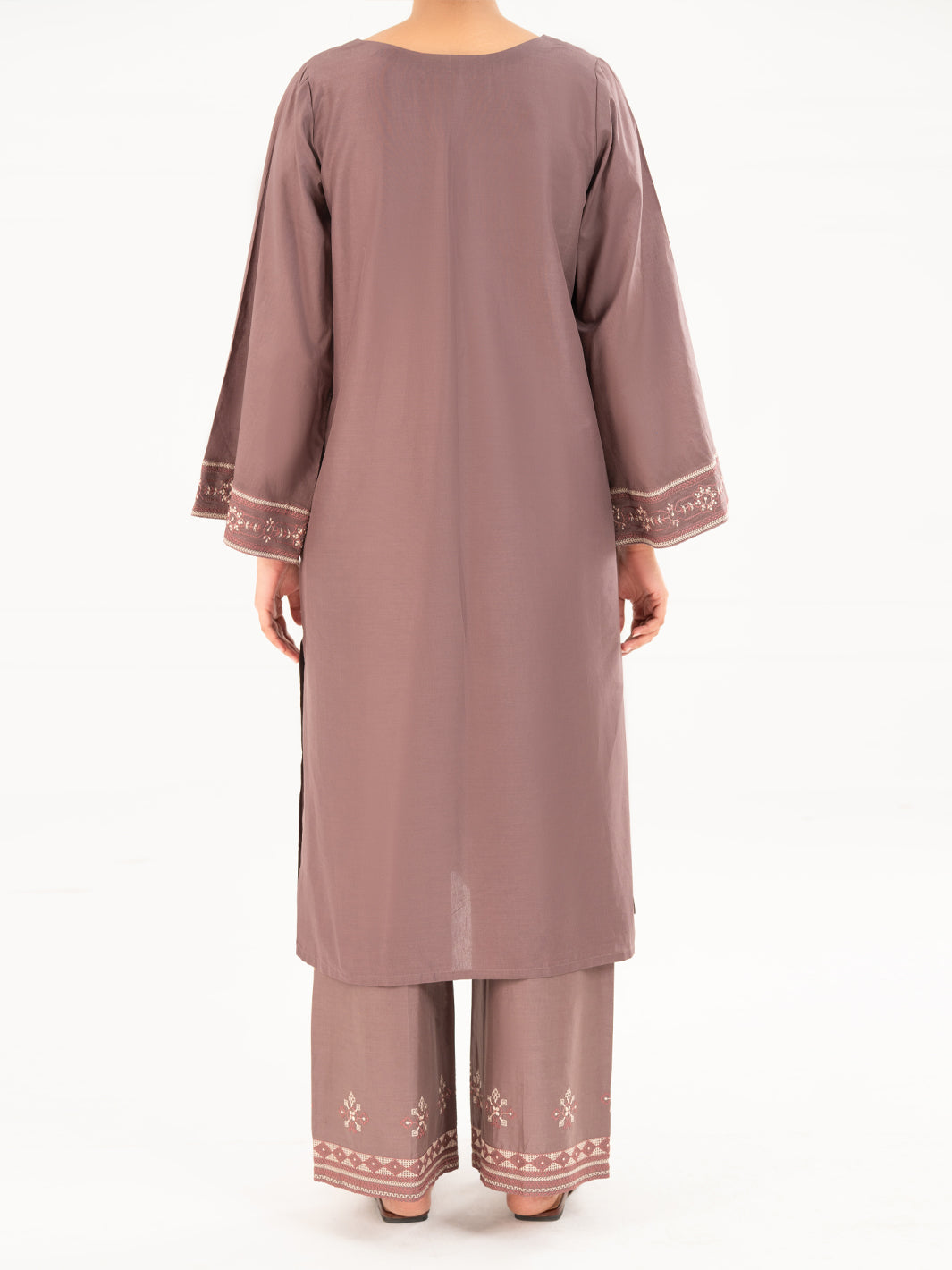 Brown Cambric Kurti - AWP-LK-850