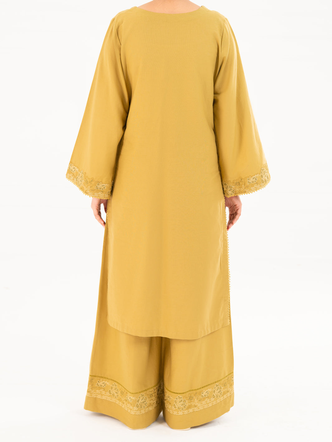 Mehndi Green Cambric Kurti - AWP-LK-851