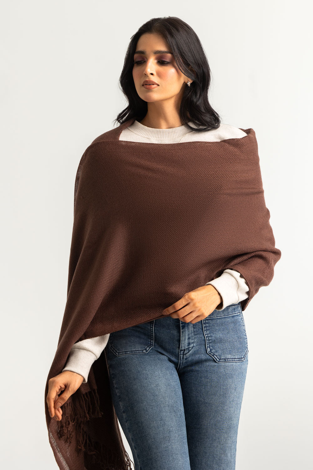 Acrylic Dyed Shawl