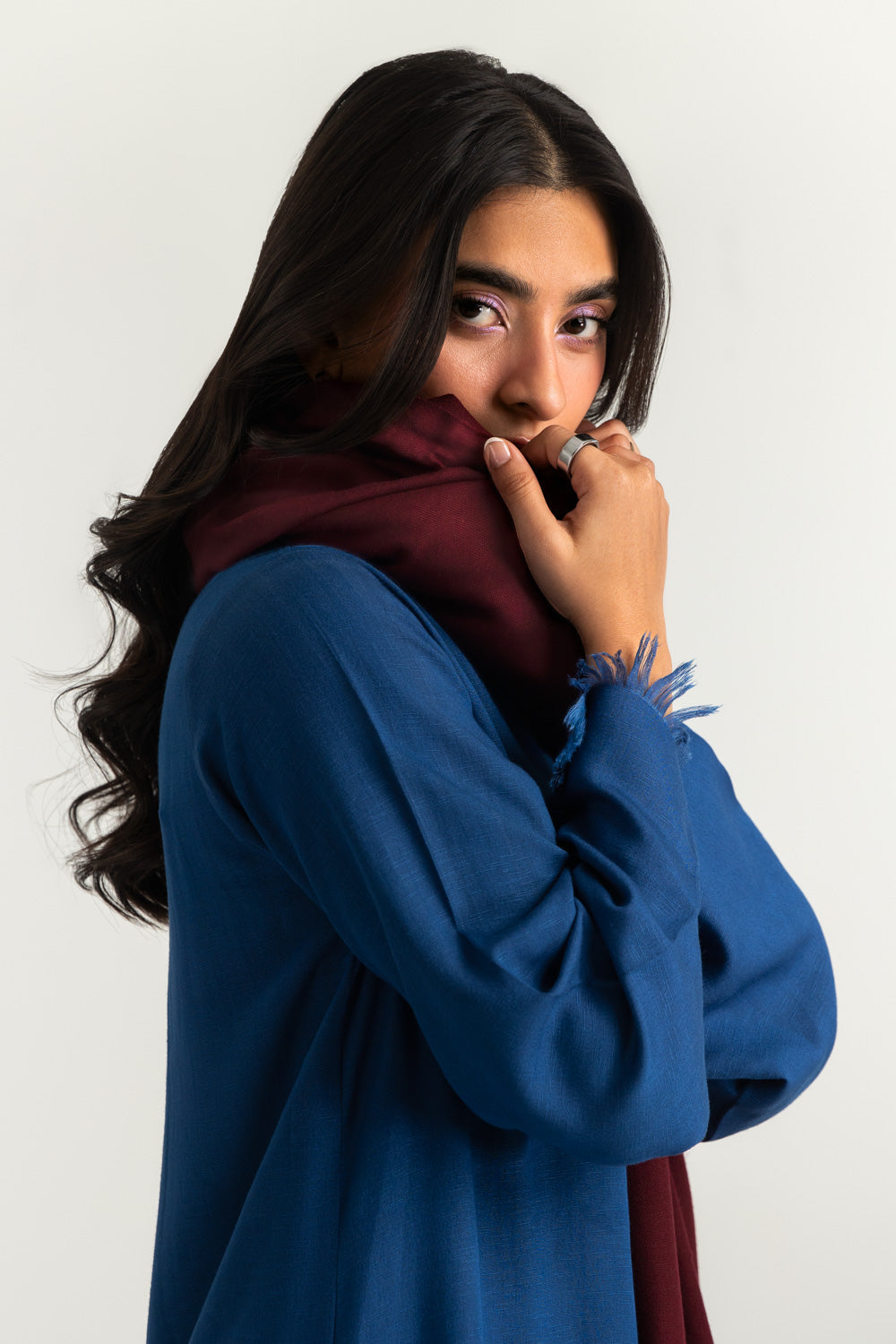 Acrylic Dyed Shawl