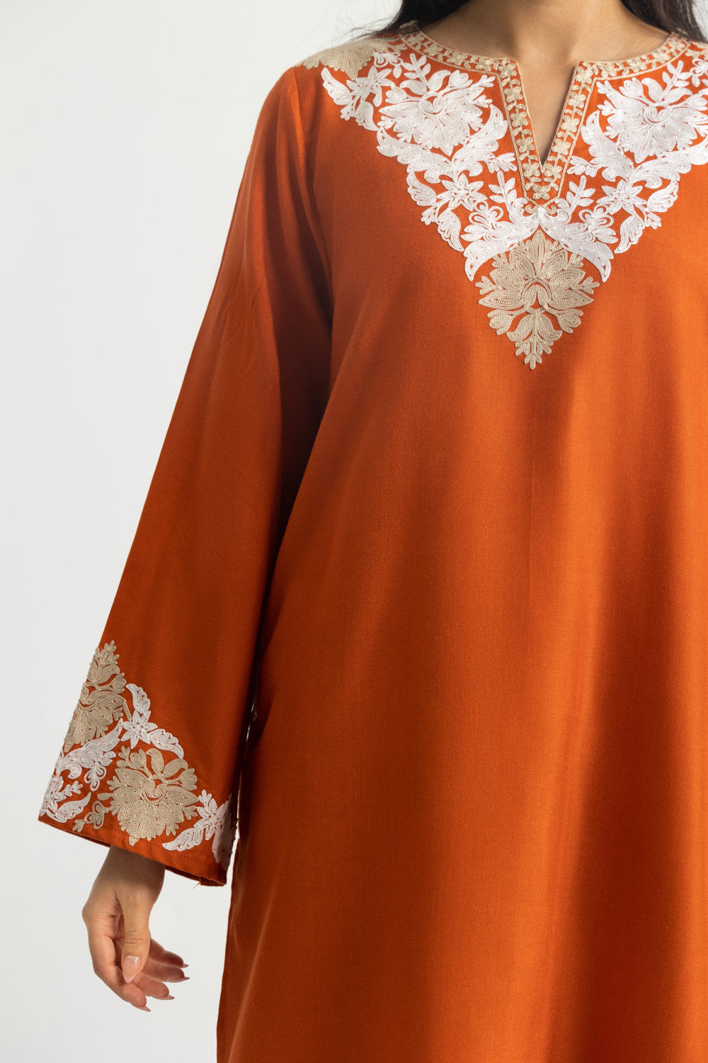Acrylic Embroidered Co-Ord Set